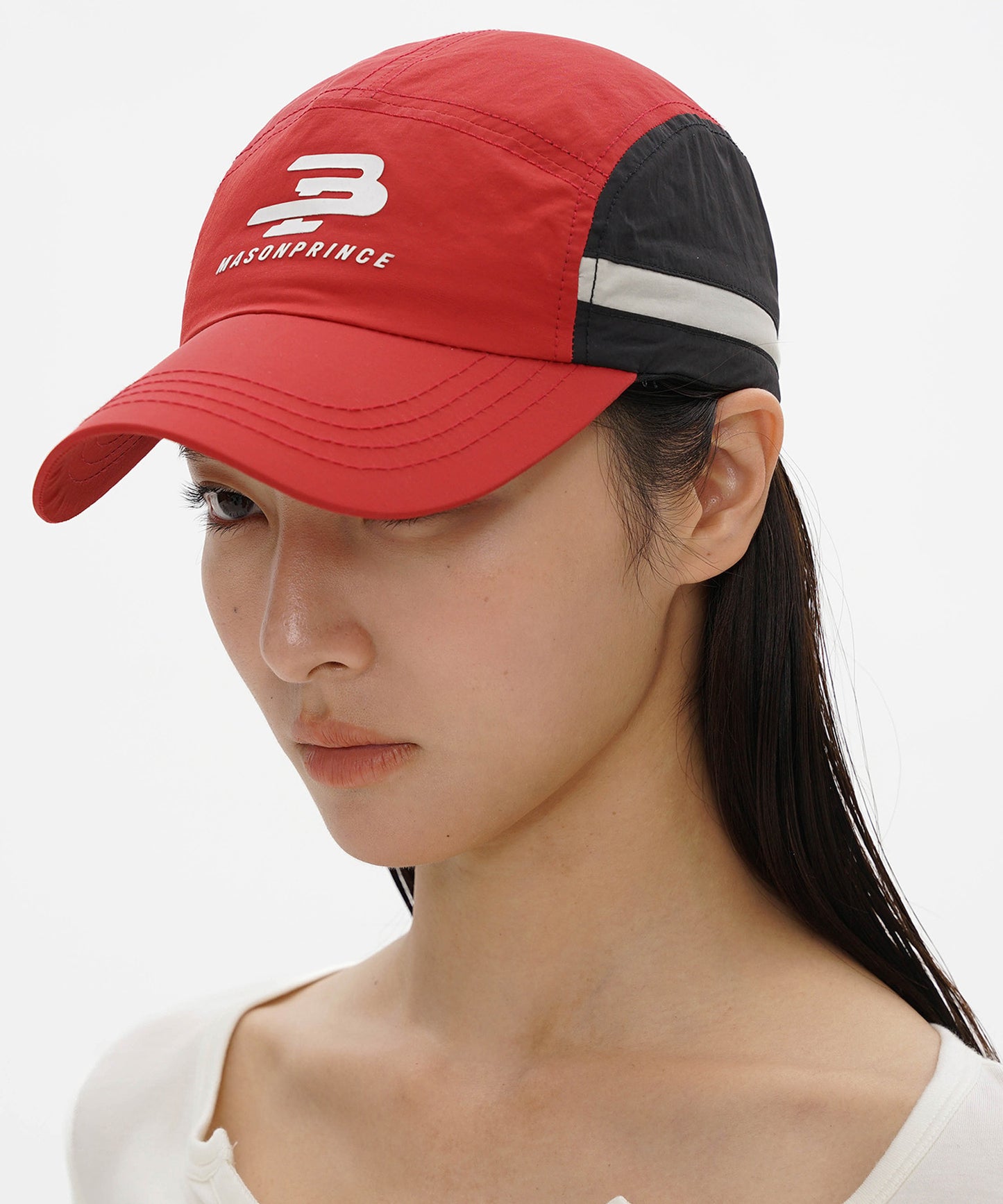 【SALE 30%OFF_特別価格適用※カートに入れるとセール価格が適用されます※】ブランドロゴ ナイロン キャップ MZ2139【MASONPRINCE】【2025SS】
