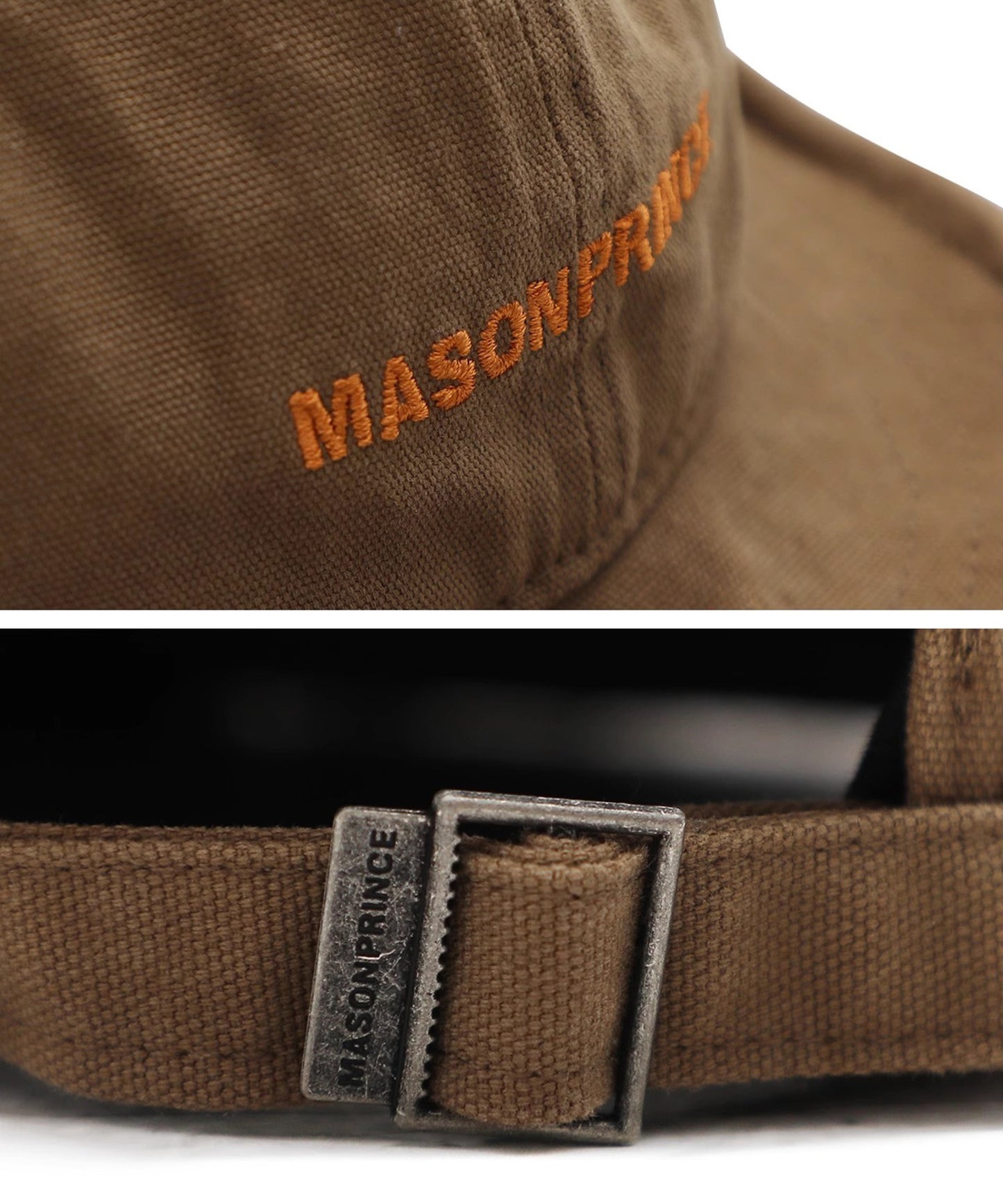 シンプルロゴ ベースボールキャップ MZ2143【MASONPRINCE】【2025SS】