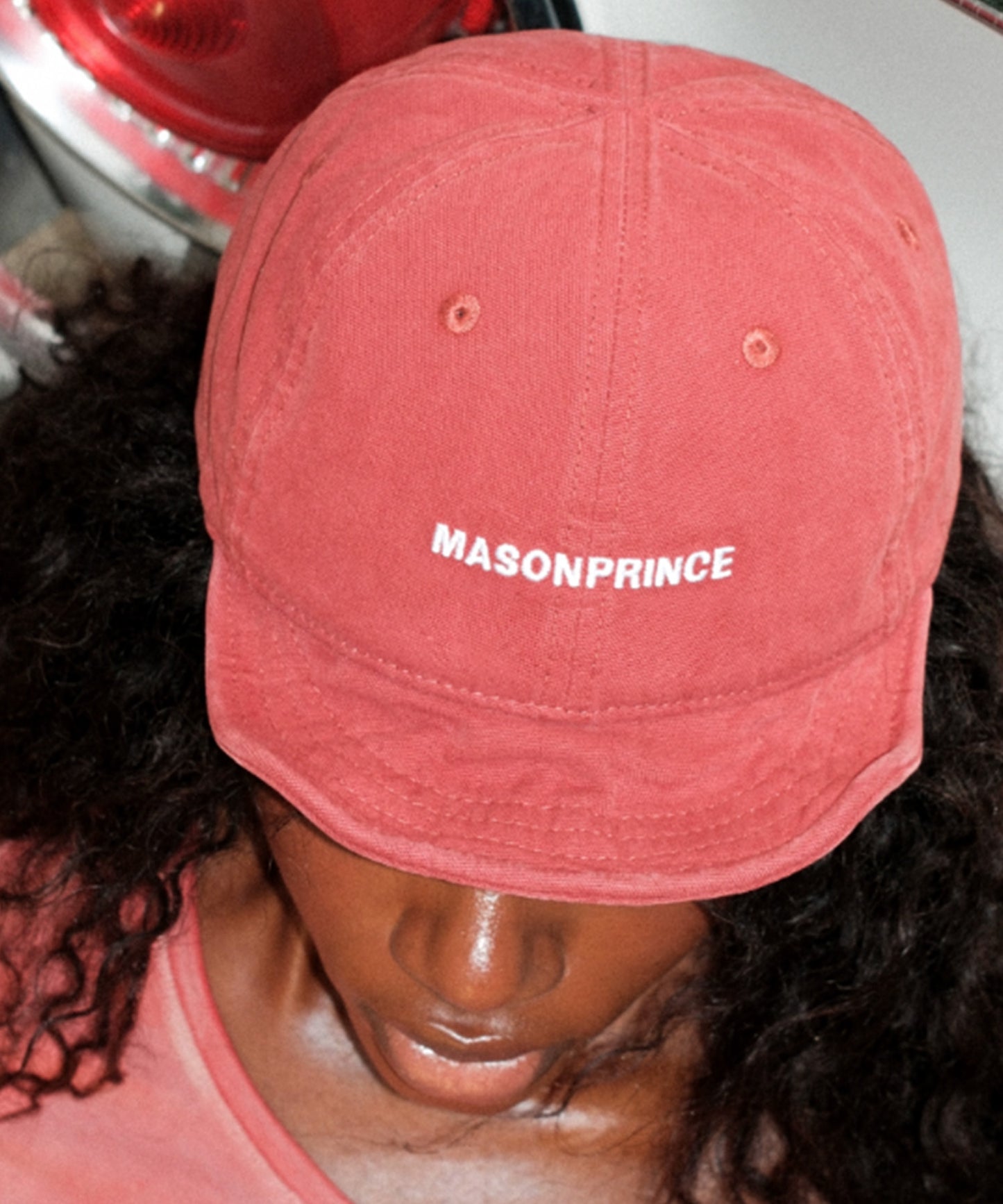 シンプルロゴ ベースボールキャップ MZ2143【MASONPRINCE】【2025SS】