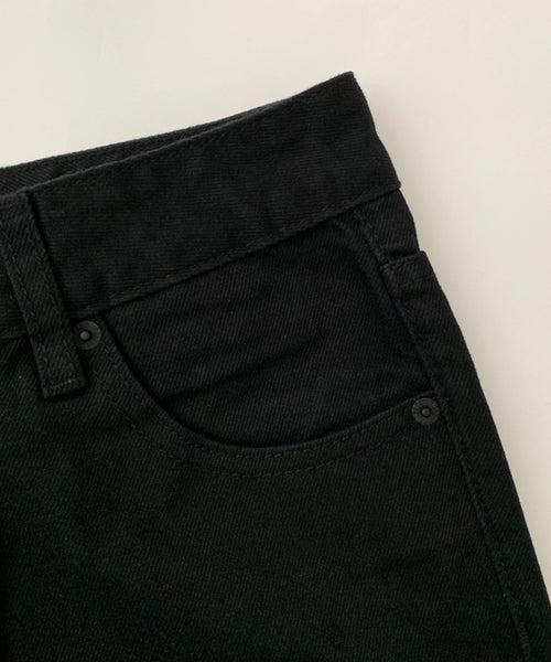 Vintage processed flare denim pants NZK1934