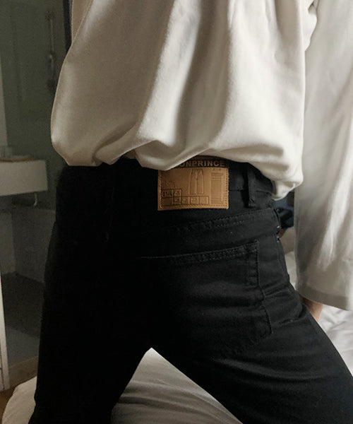 Vintage processed flare denim pants NZK1934