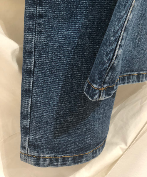 Vintage processed flare denim pants NZK1934
