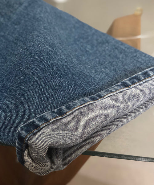Vintage processed flare denim pants NZK1934