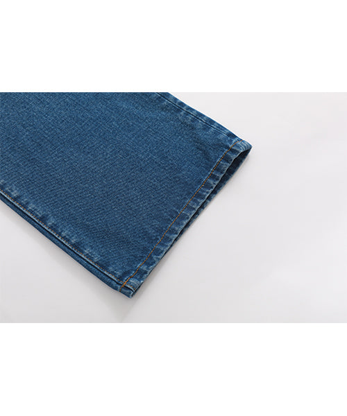Vintage processed flare denim pants NZK1934