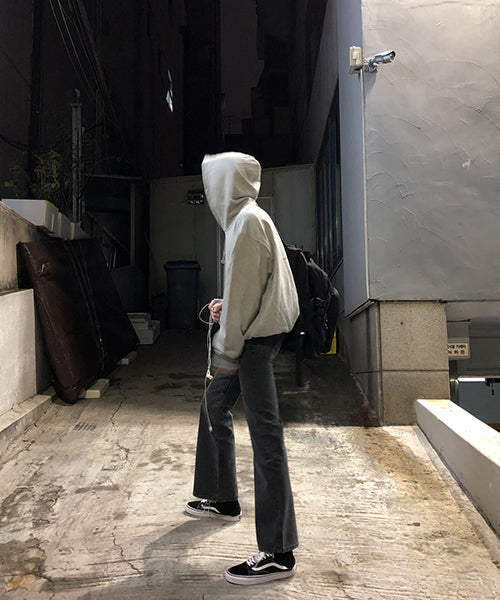 Vintage processed flare denim pants NZK1934