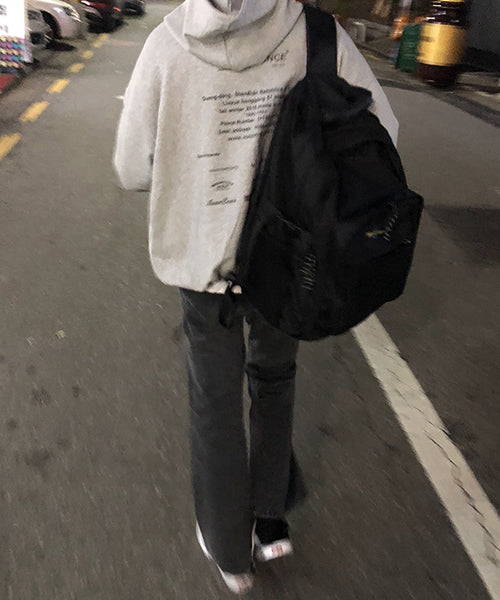 Vintage processed flare denim pants NZK1934