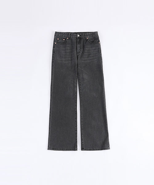 Vintage processed flare denim pants NZK1934
