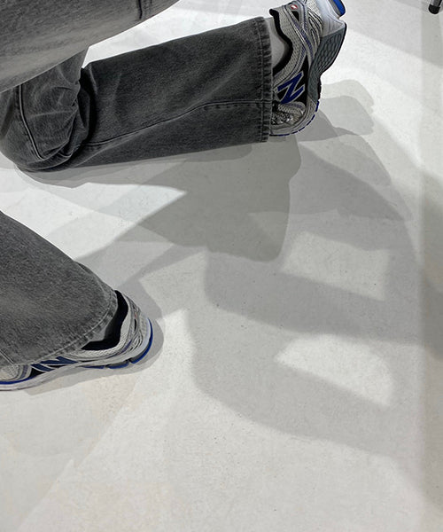 Vintage processed flare denim pants NZK1934