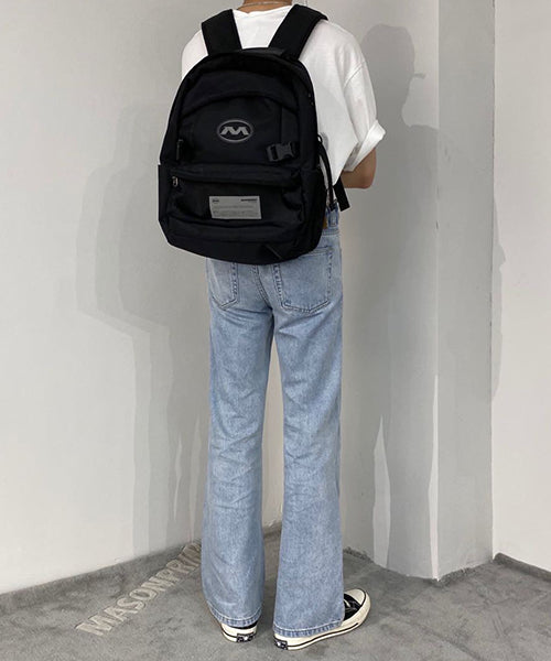 Vintage processed flare denim pants NZK1934