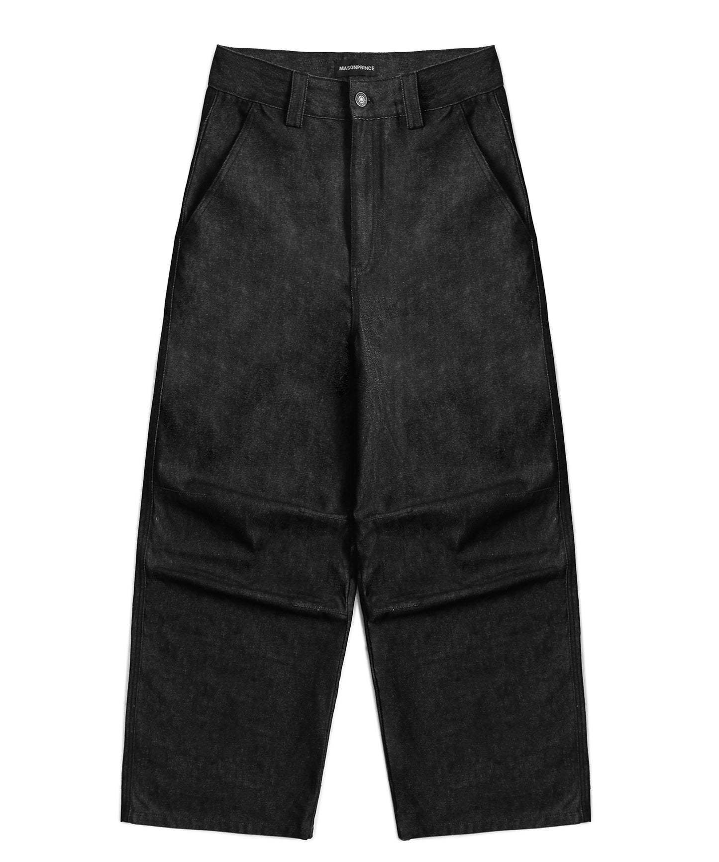 ワイドシルエット インディゴ デニムパンツ NZK6225【MASONPRINCE】【2025SS】