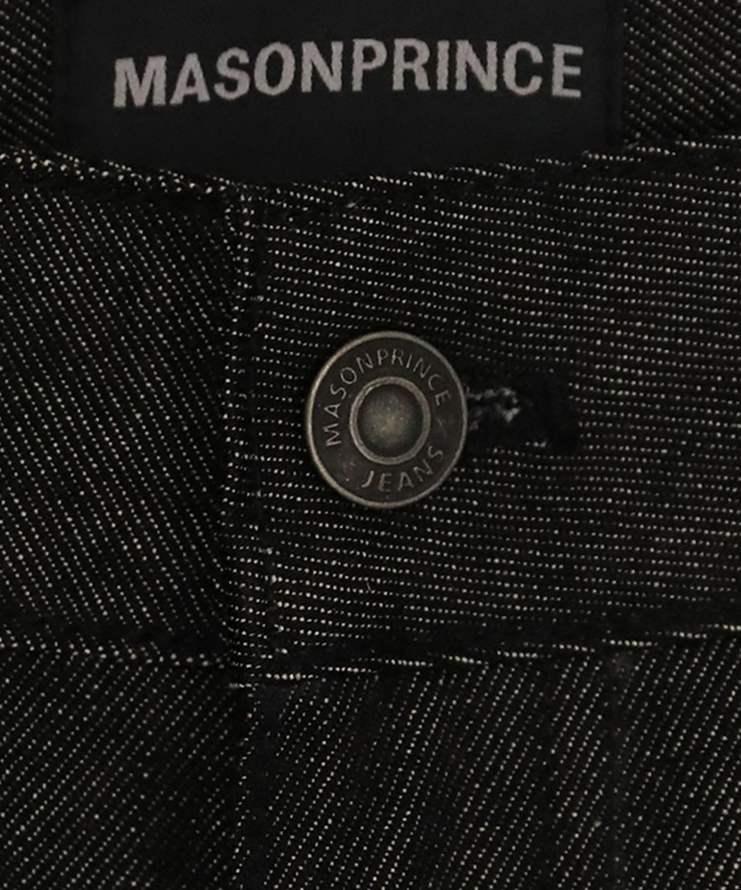 ワイドシルエット インディゴ デニムパンツ NZK6225【MASONPRINCE】【2025SS】