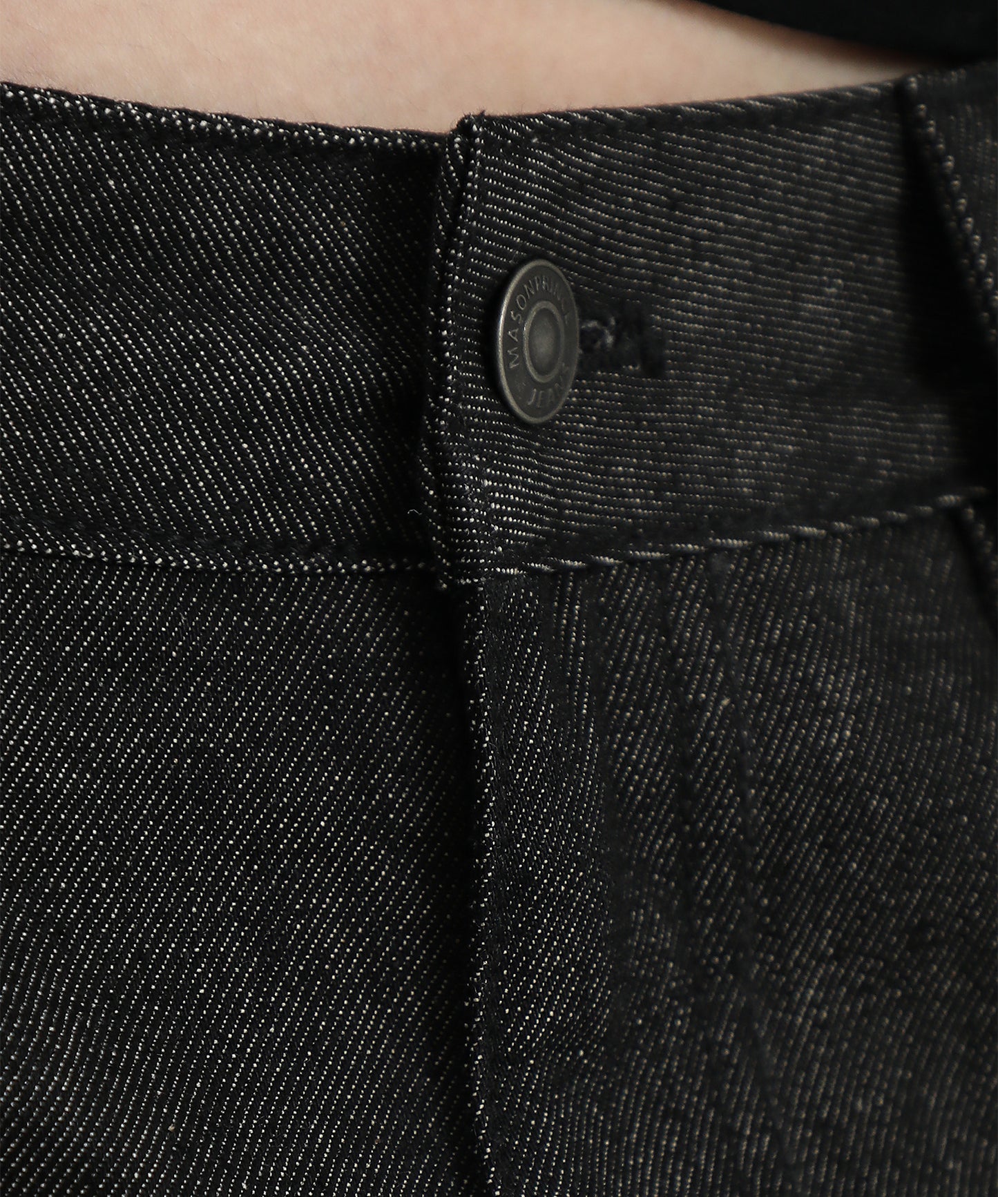 ワイドシルエット インディゴ デニムパンツ NZK6225【MASONPRINCE】【2025SS】