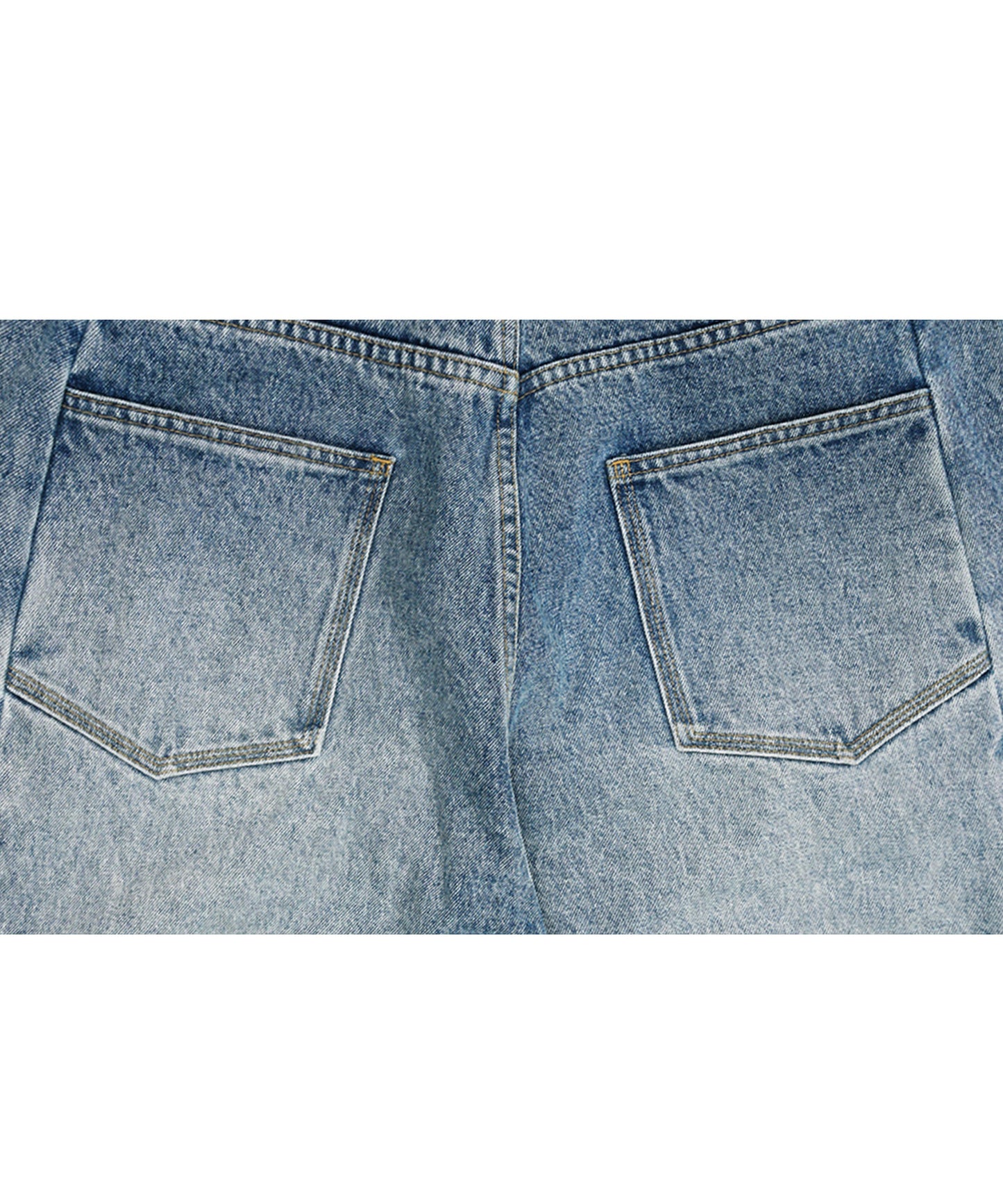 ルーズフィット サイドポケット シミター デニムパンツ NZK6231【MASONPRINCE】【2025SS】