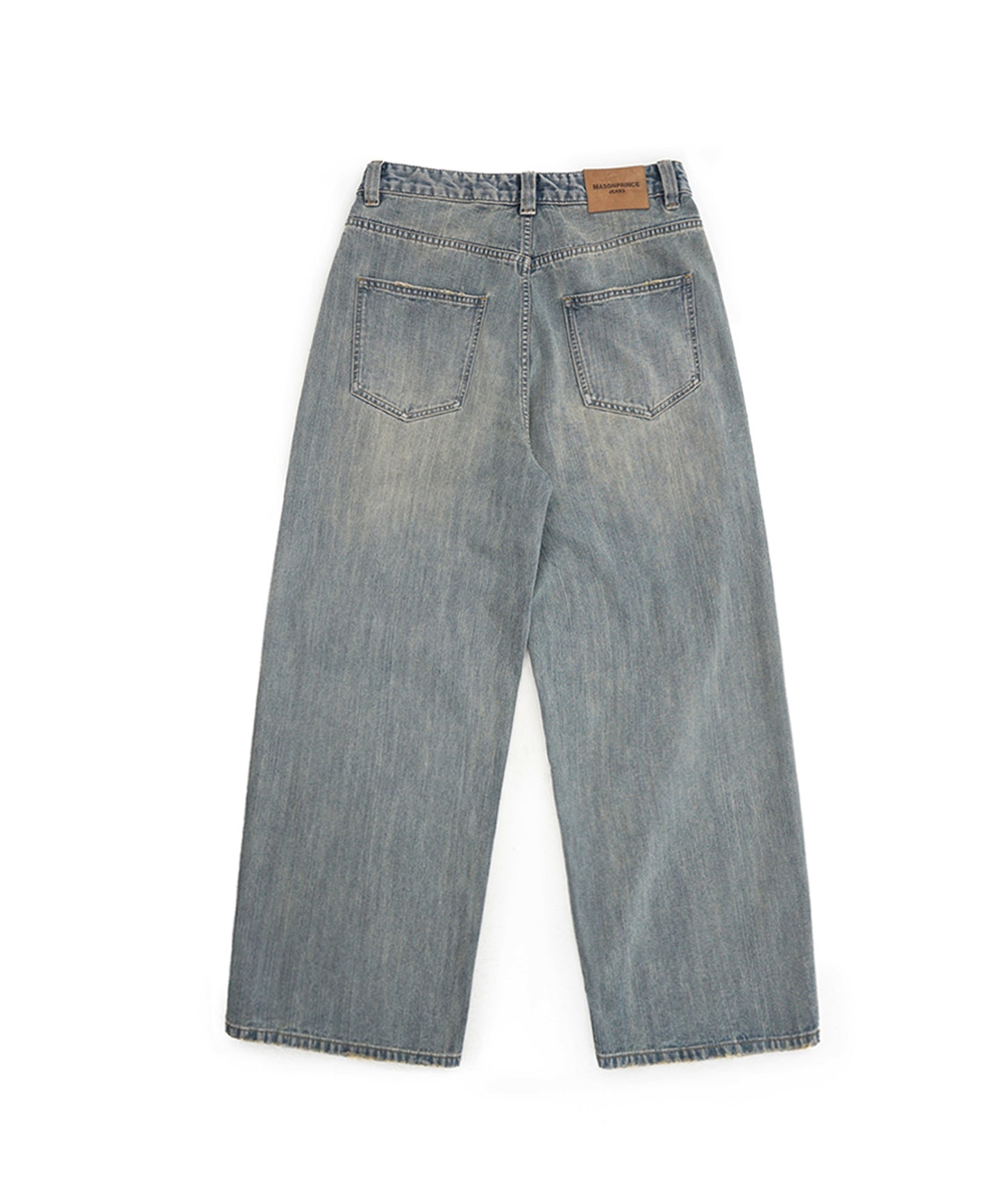 ルーズフィット レトロブルー デニムパンツ NZK6235【MASONPRINCE】【2025SS】
