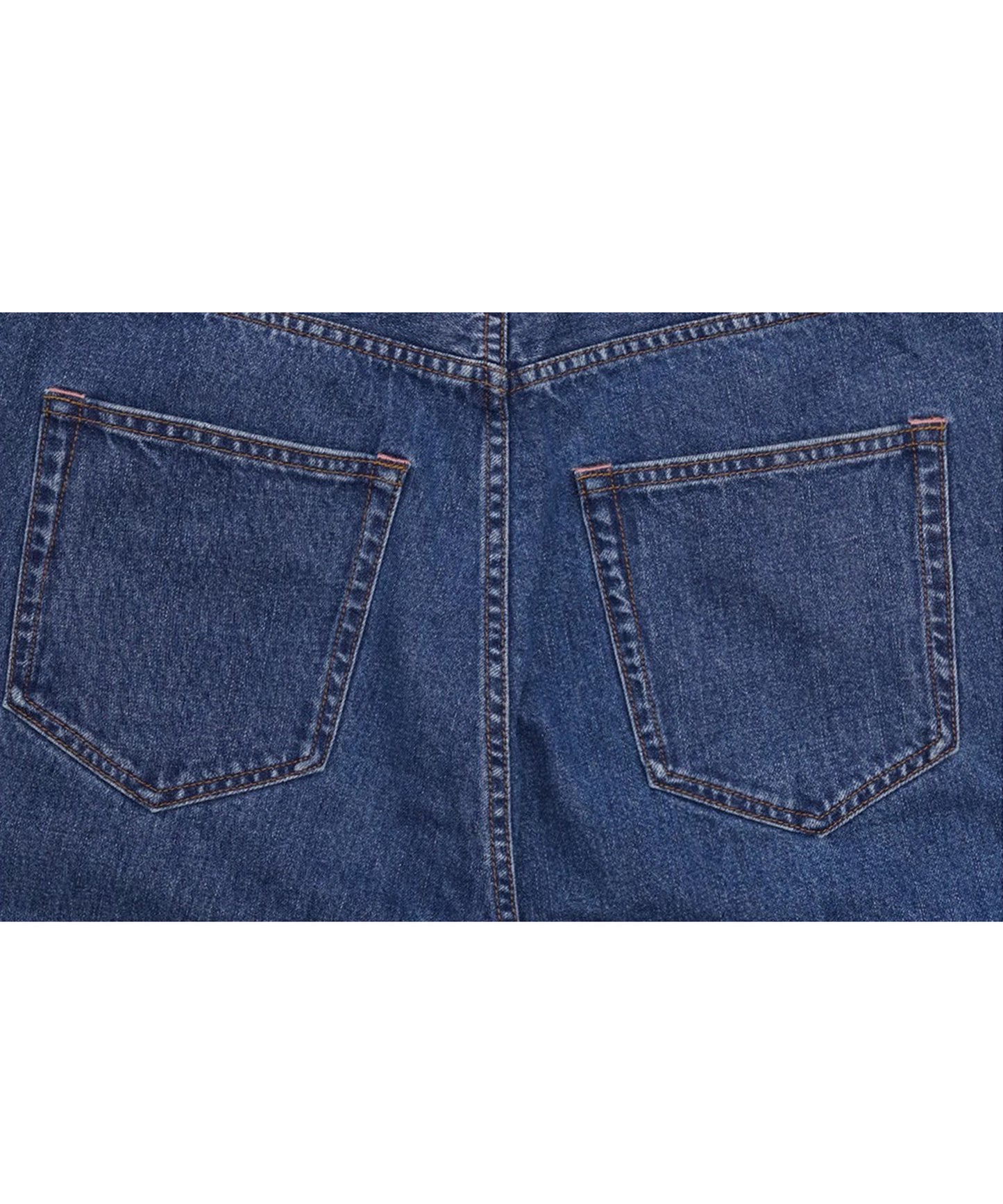 【SALE 30%OFF_特別価格適用※カートに入れるとセール価格が適用されます※】ルーズフィット レトロダークブルー ワイドストレート デニムパンツ NZK6238【MASONPRINCE】【2025SS】