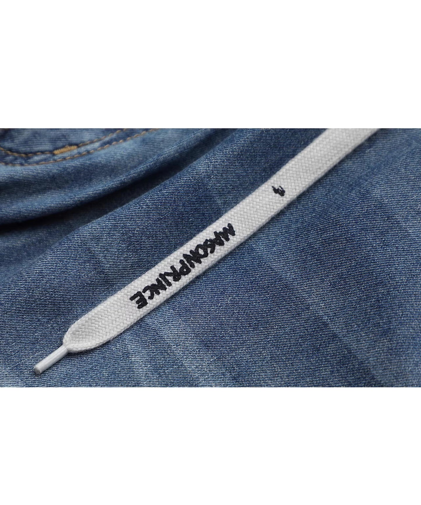 スーパーワイド 色落ち加工 デニムパンツ NZK6240【MASONPRINCE】【2025SS】