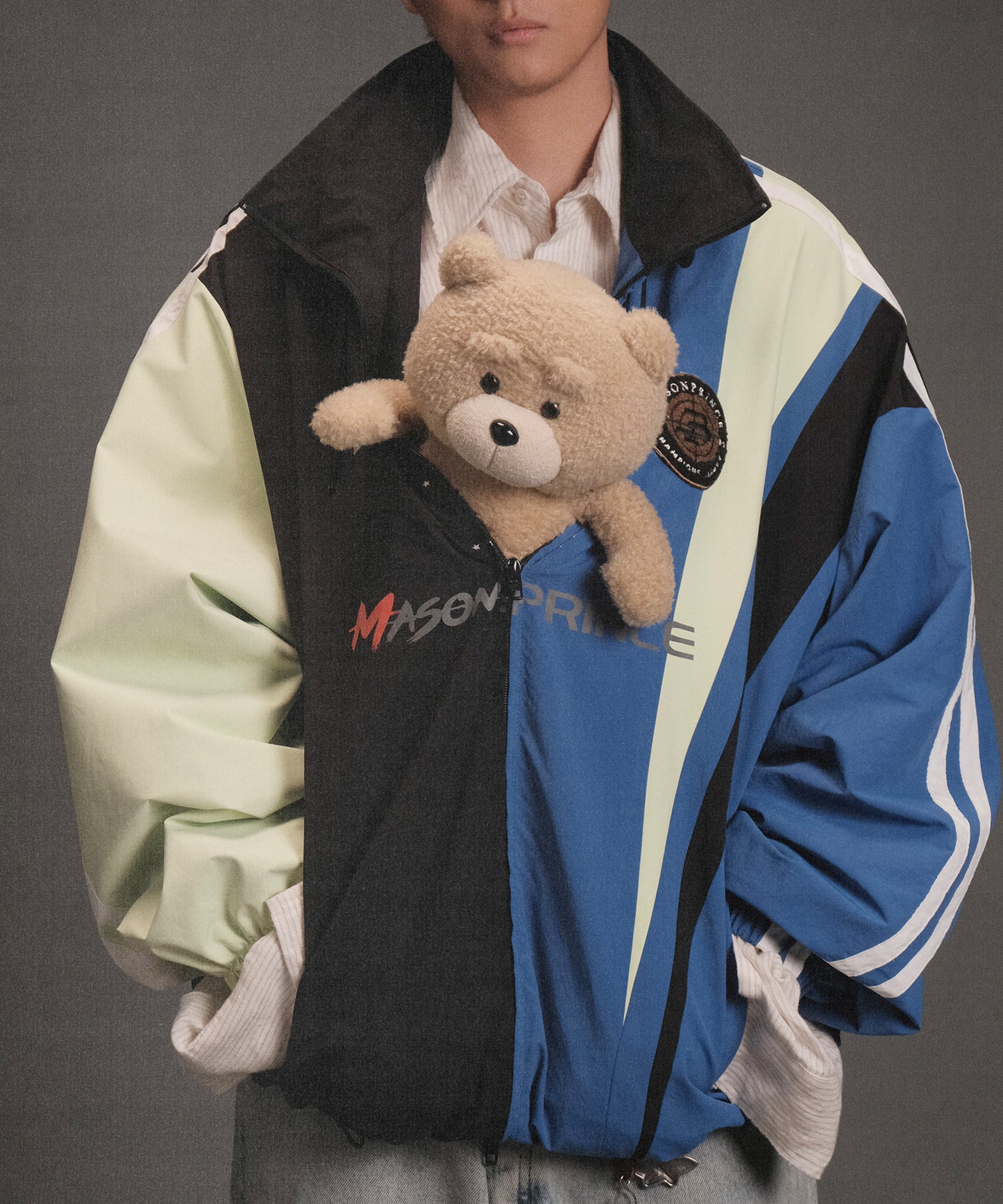 Oversized Sideline Coach Jacket WT4259