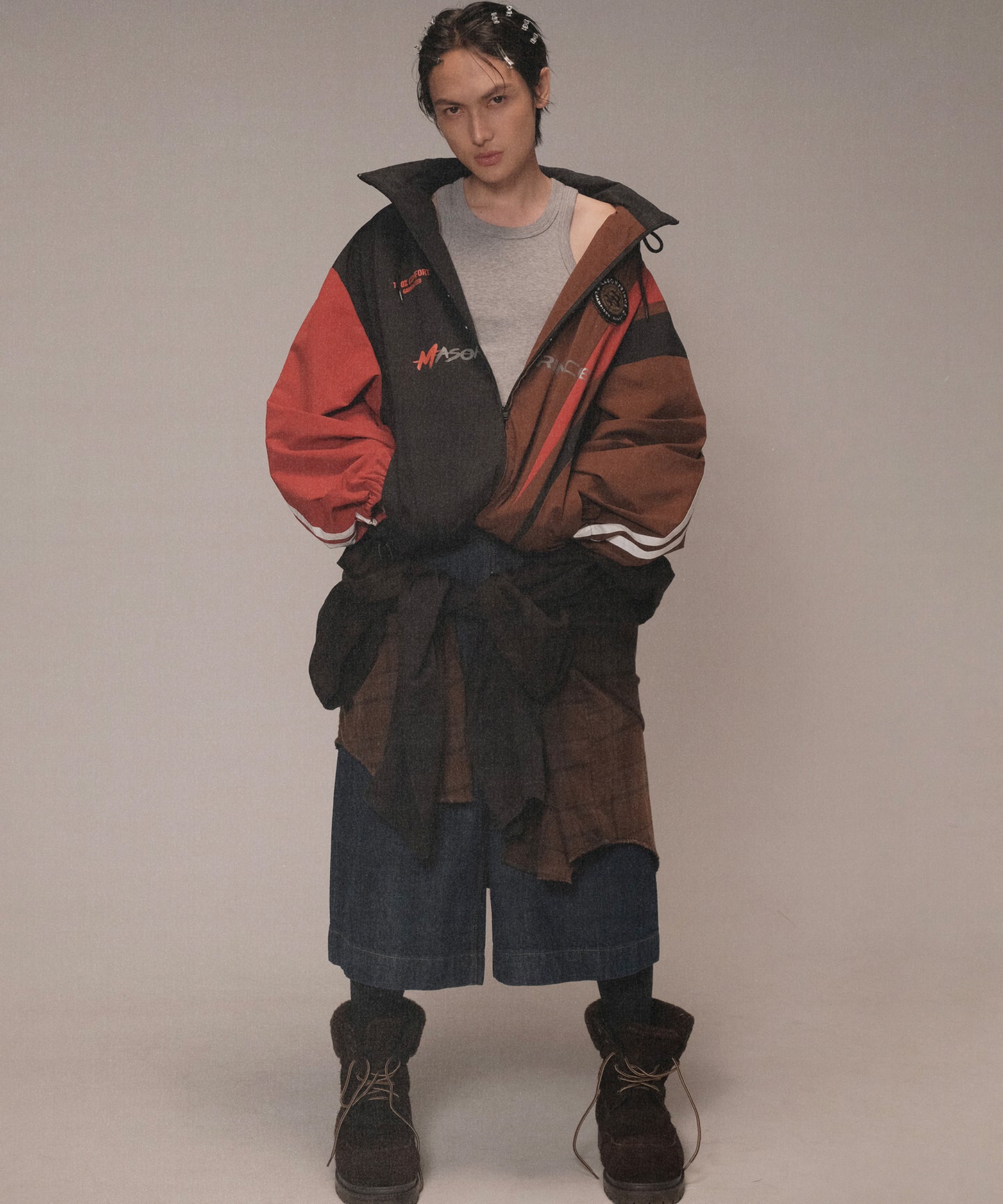 Oversized Sideline Coach Jacket WT4259