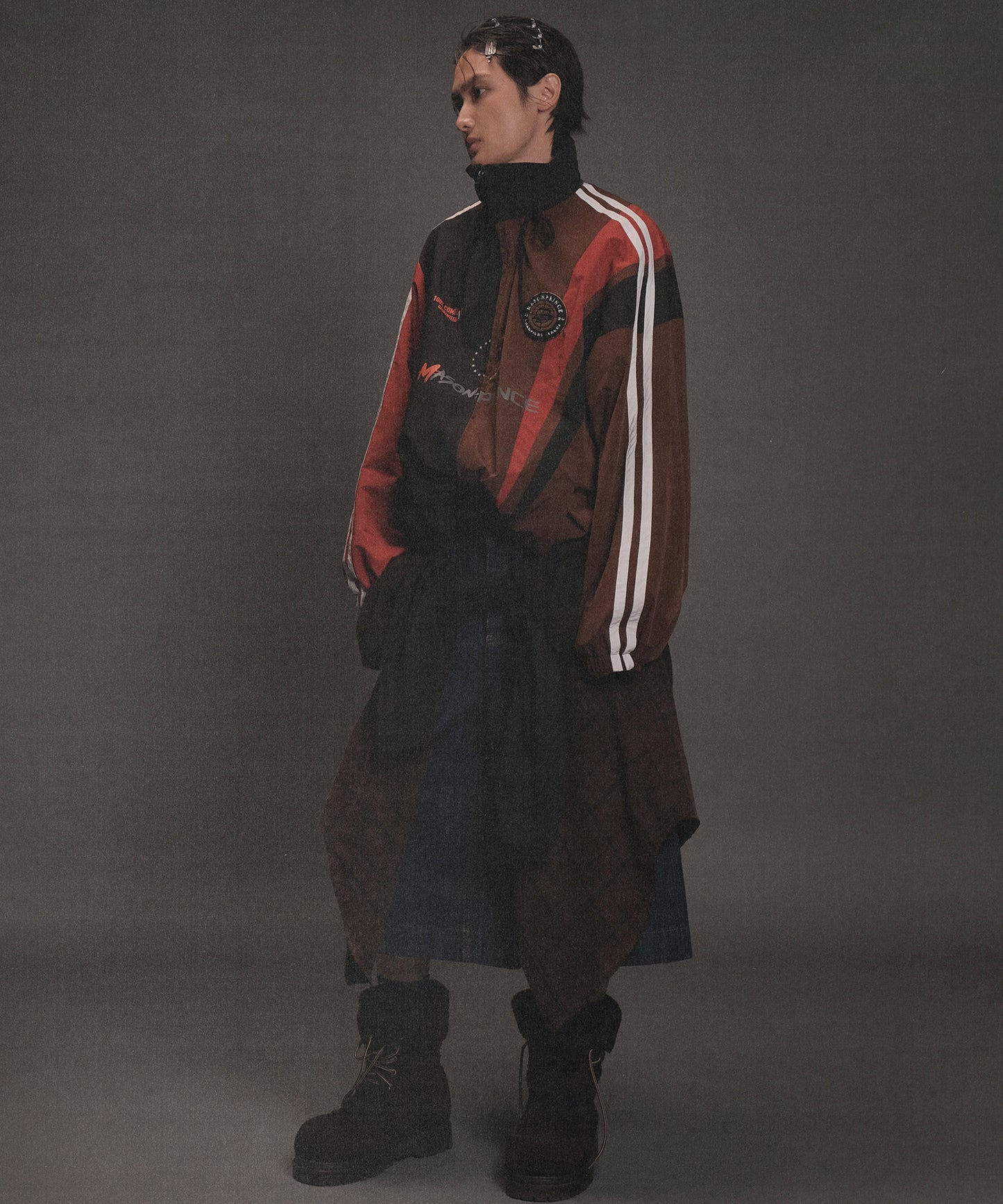 Oversized Sideline Coach Jacket WT4259