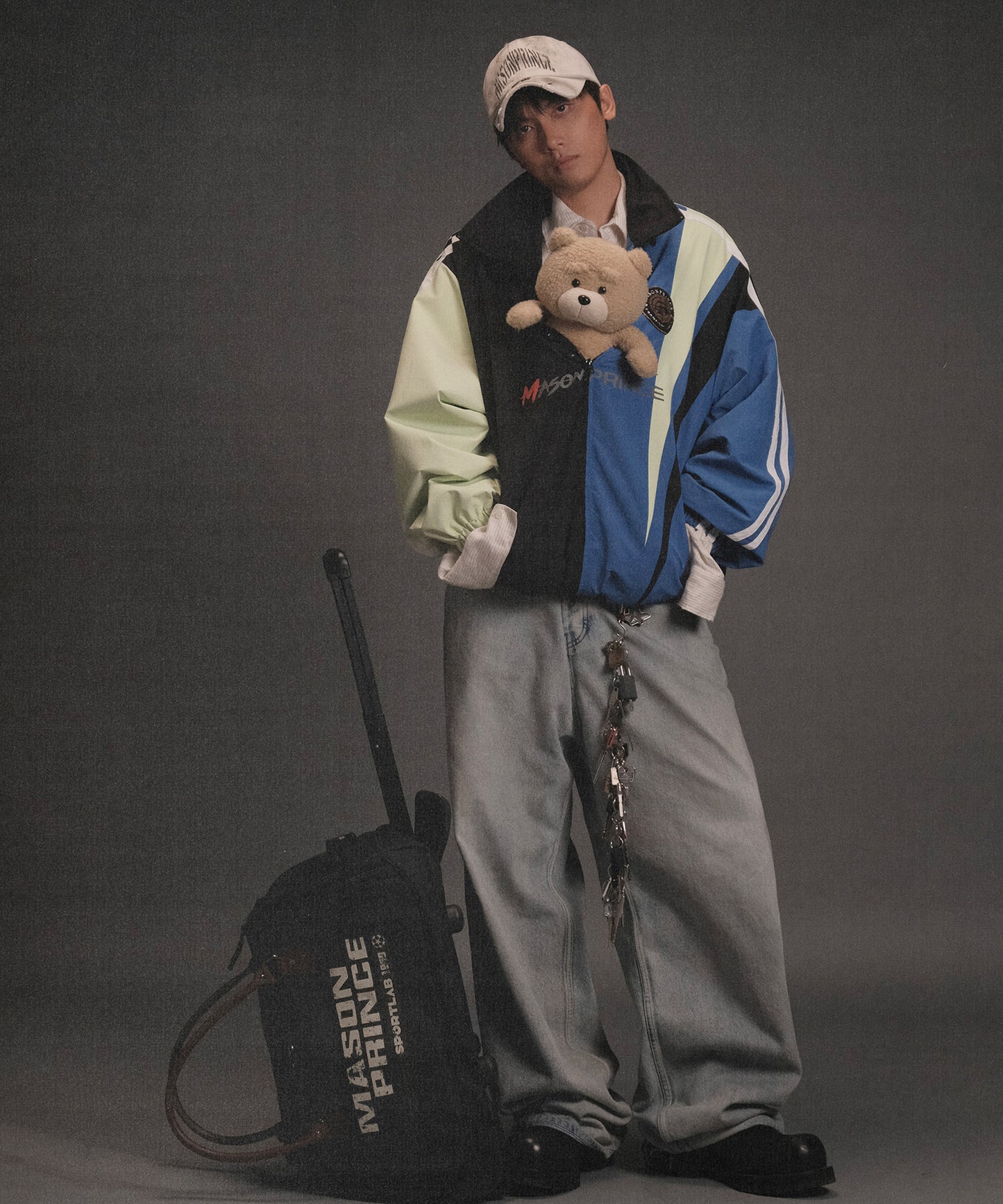 Oversized Sideline Coach Jacket WT4259