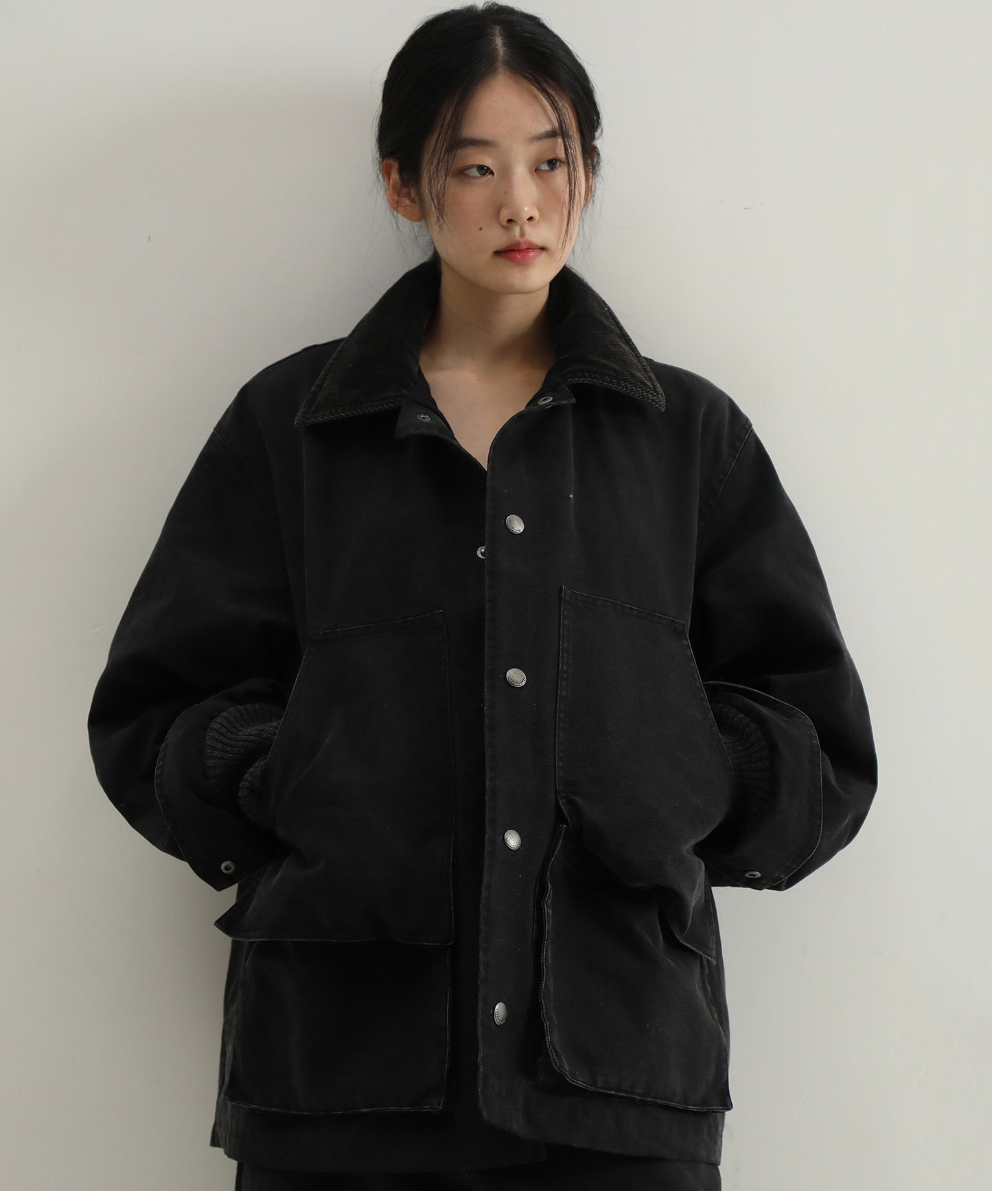 【SALE 30%OFF_特別価格適用※カートに入れるとセール価格が適用されます※】オーバーサイズ ウォッシュ加工 ミリタリー カバーオール WT4282【MASONPRINCE】【2025SS】