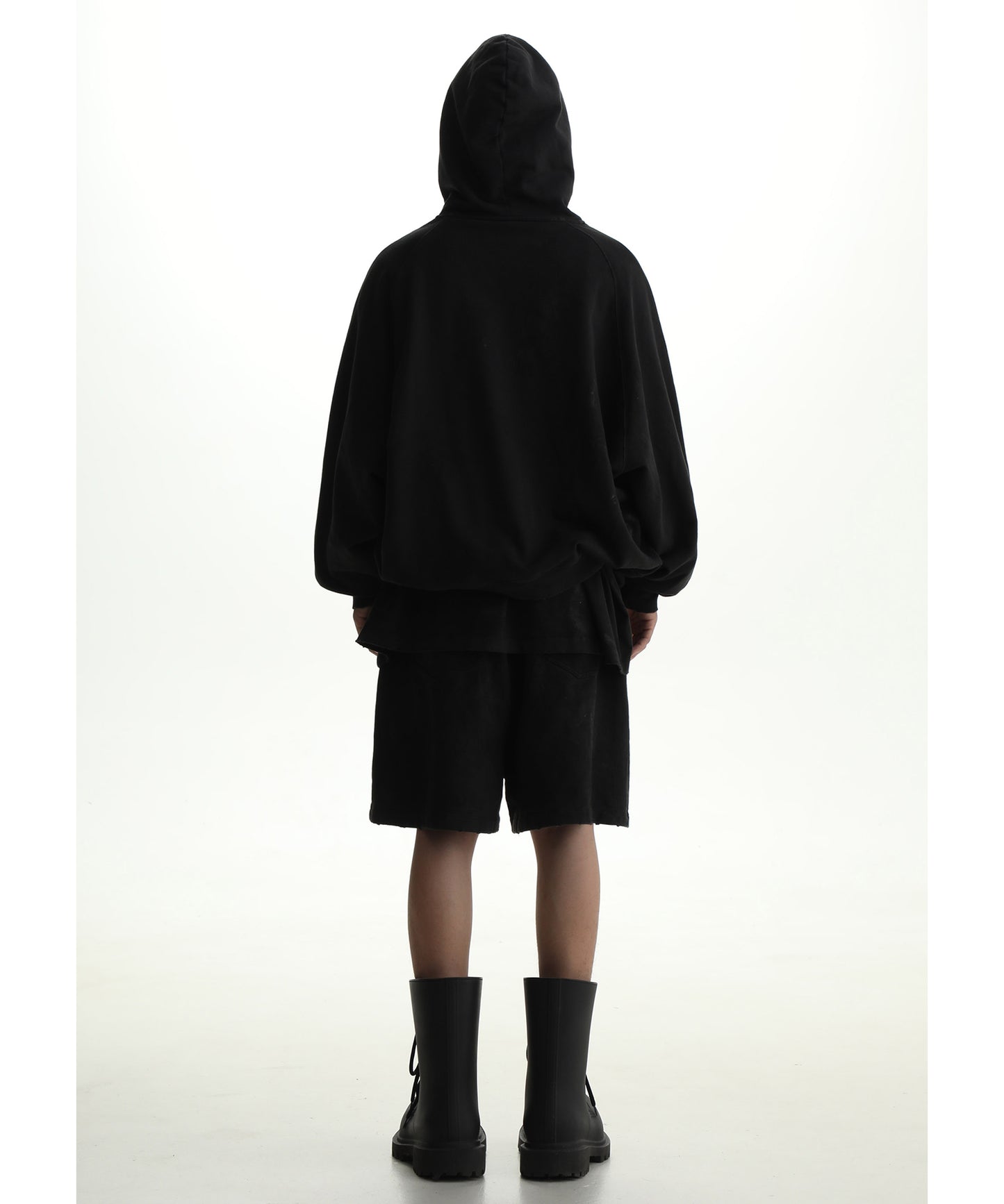 Oversized patch logo heavy ounce hoodie WY6224