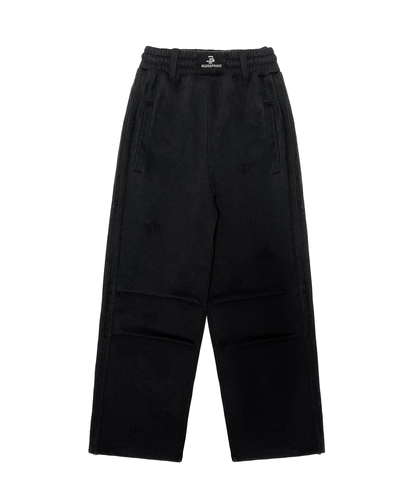 Loose fit dirty elastic waist sweatpants XXK4254