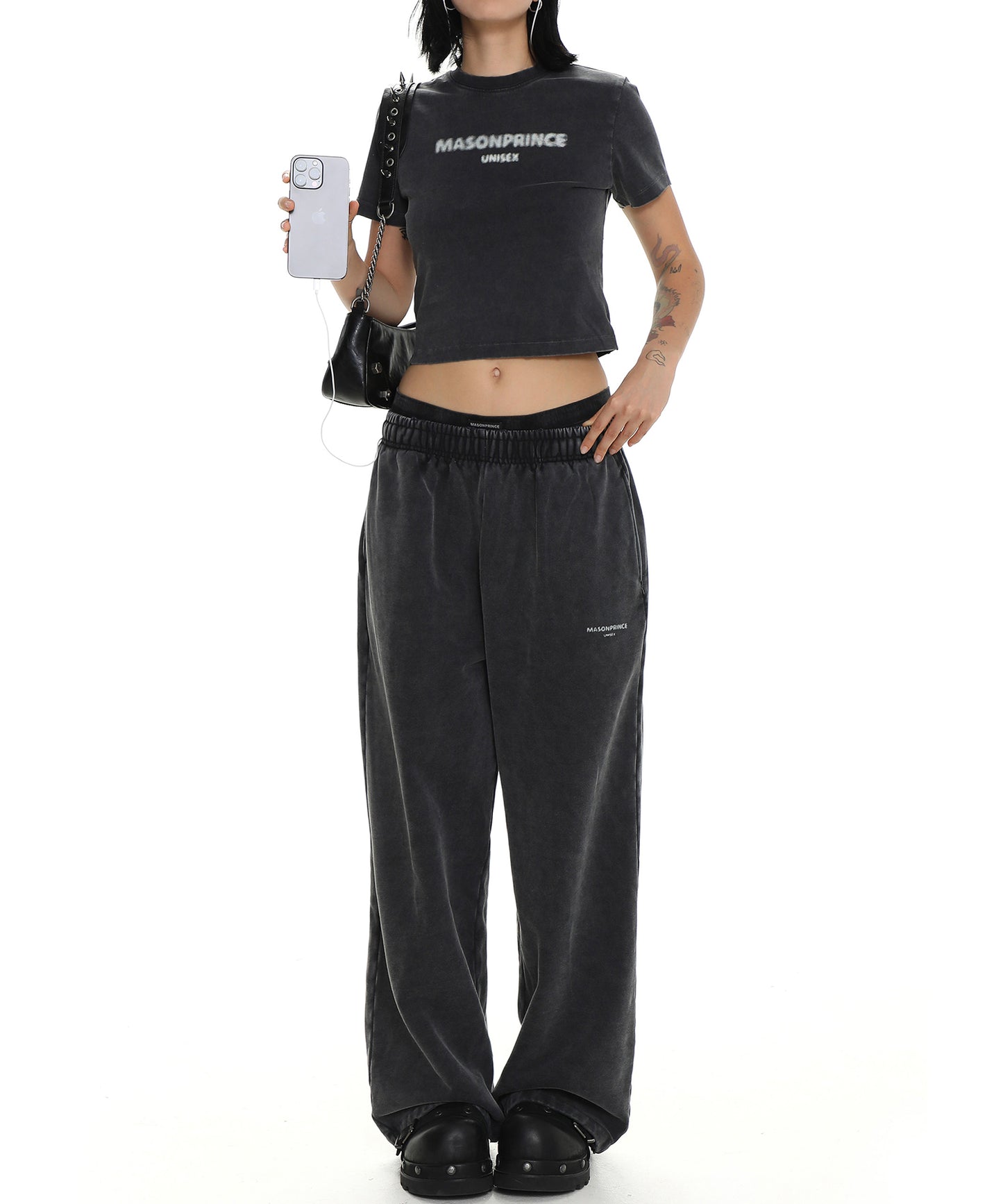 Loose fit simple logo gradient sweatpants XXK4259
