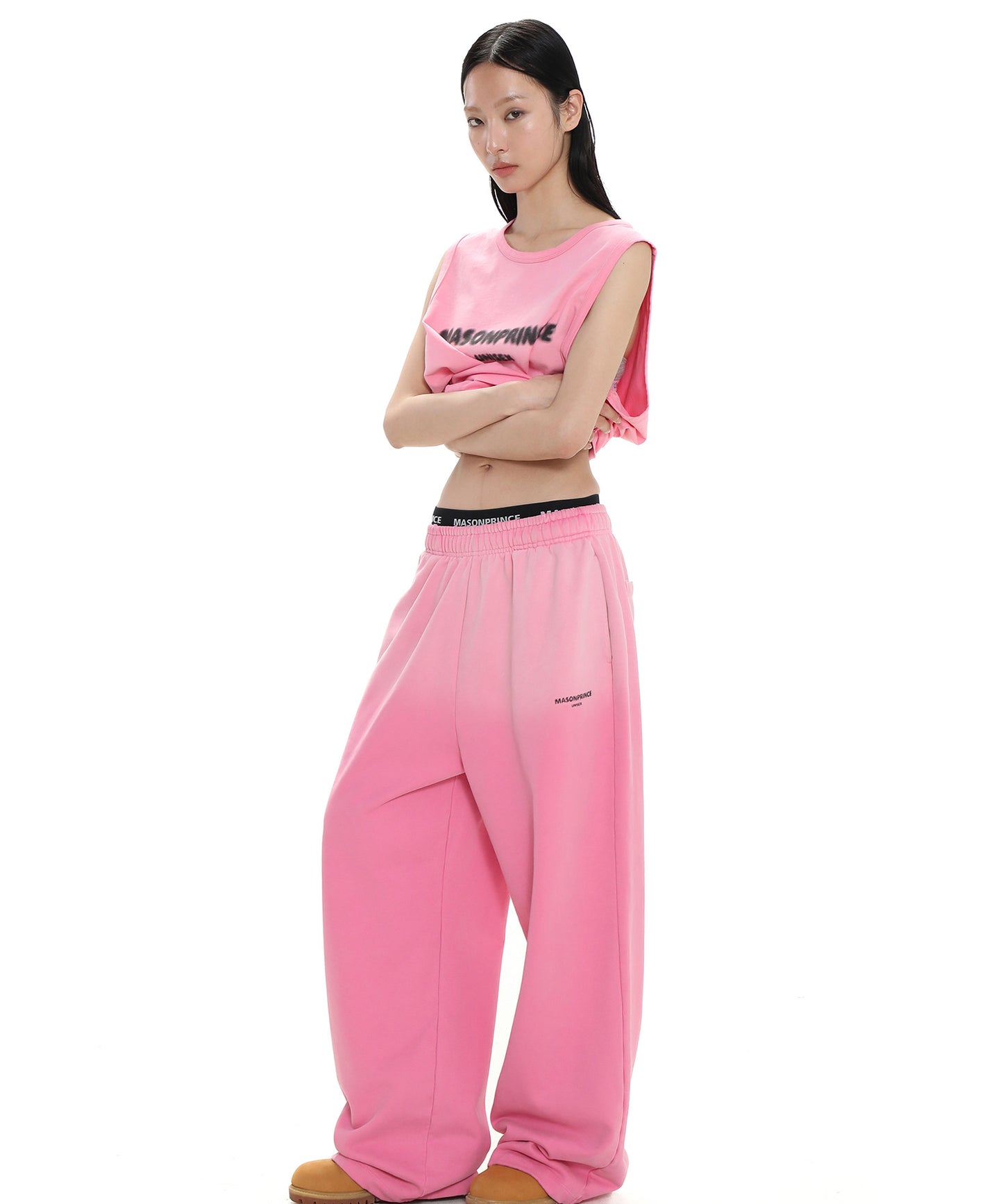Loose fit simple logo gradient sweatpants XXK4259