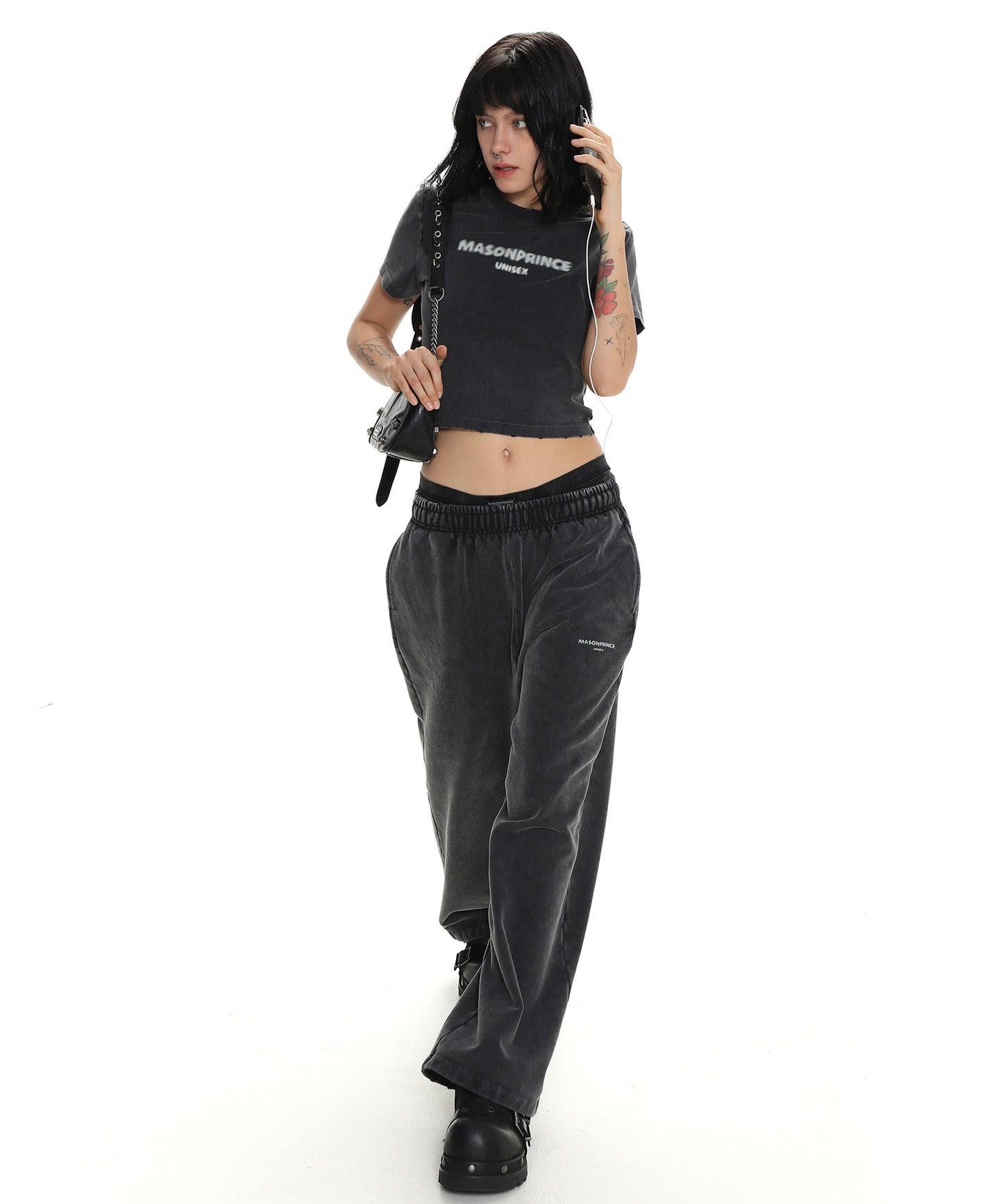 Loose fit simple logo gradient sweatpants XXK4259