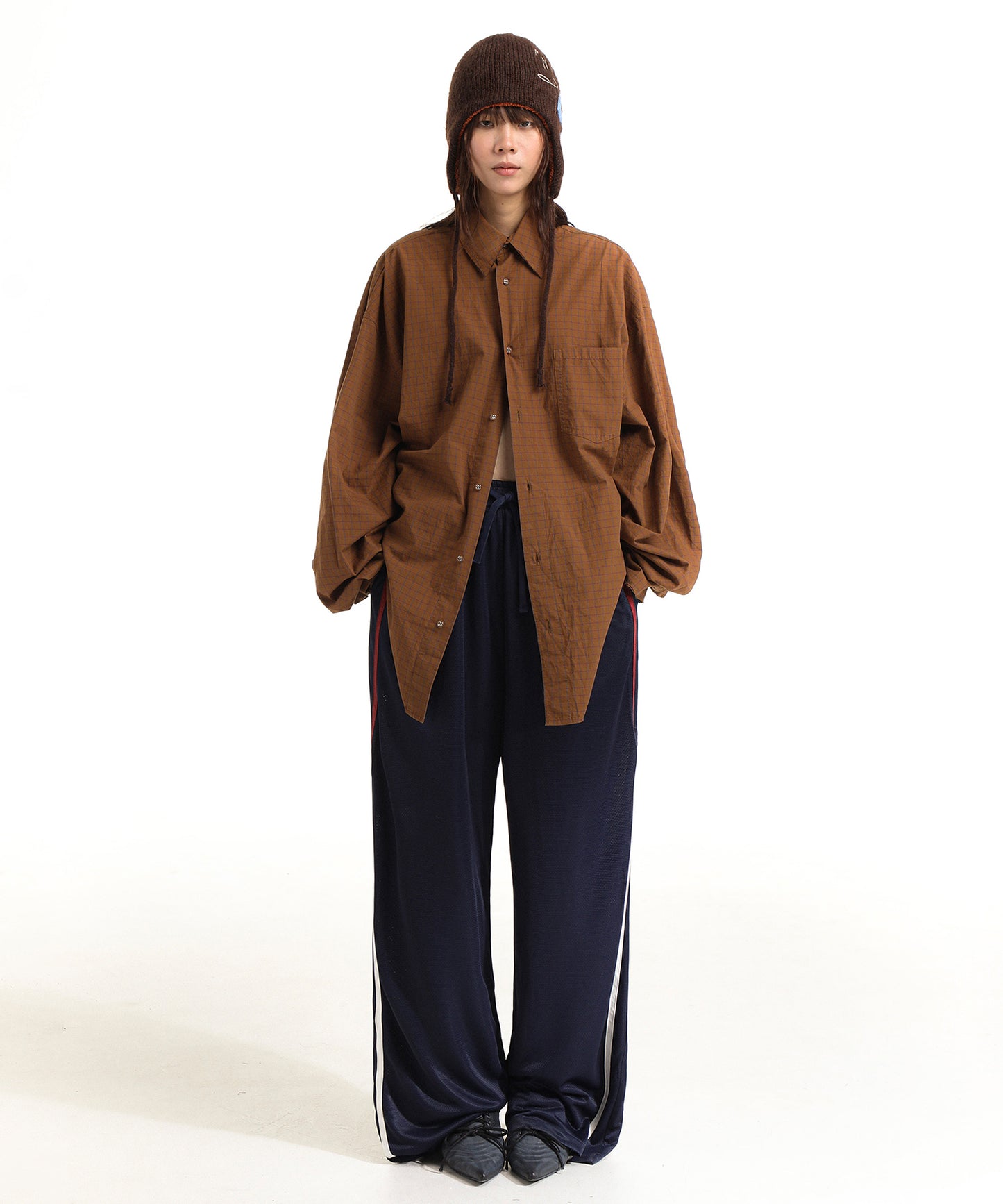 Loose Fit Side Line Track Pants XXK4275