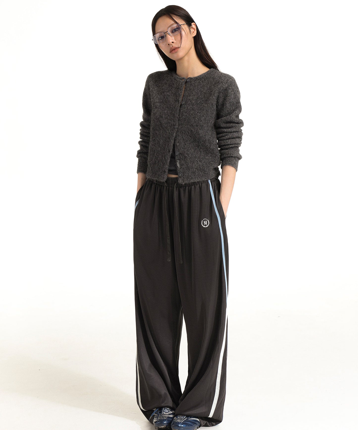Loose Fit Side Line Track Pants XXK4275