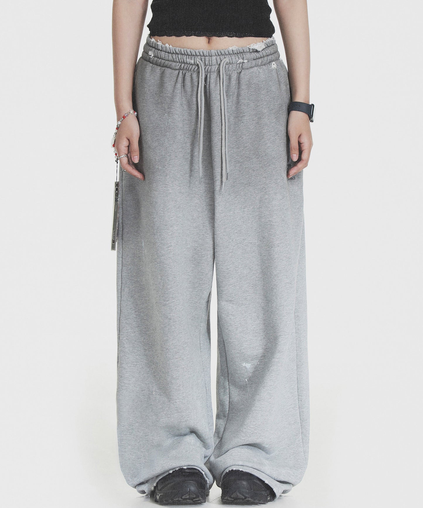 Loose fit painted sweatpants XXK4277