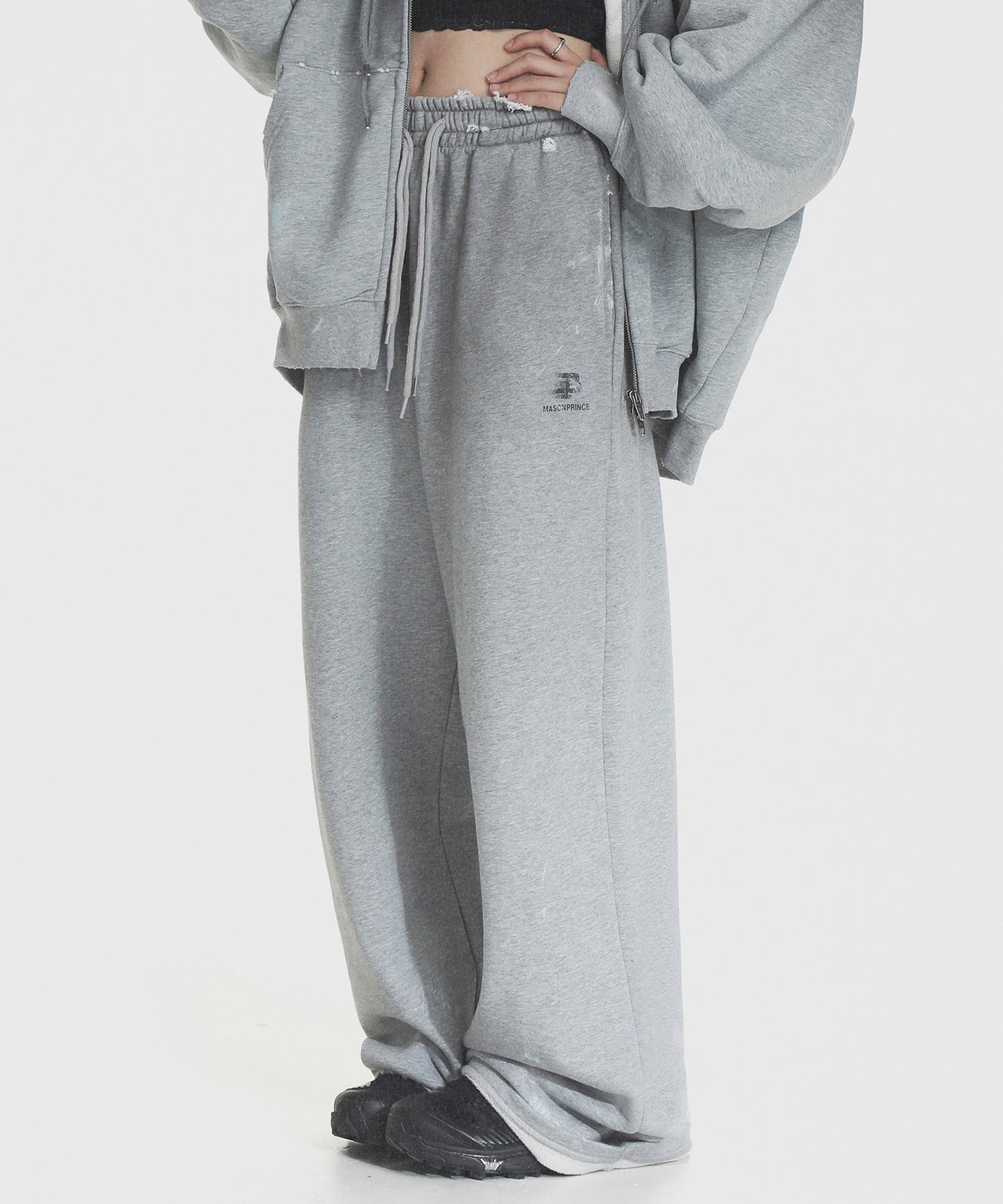 Loose fit painted sweatpants XXK4277