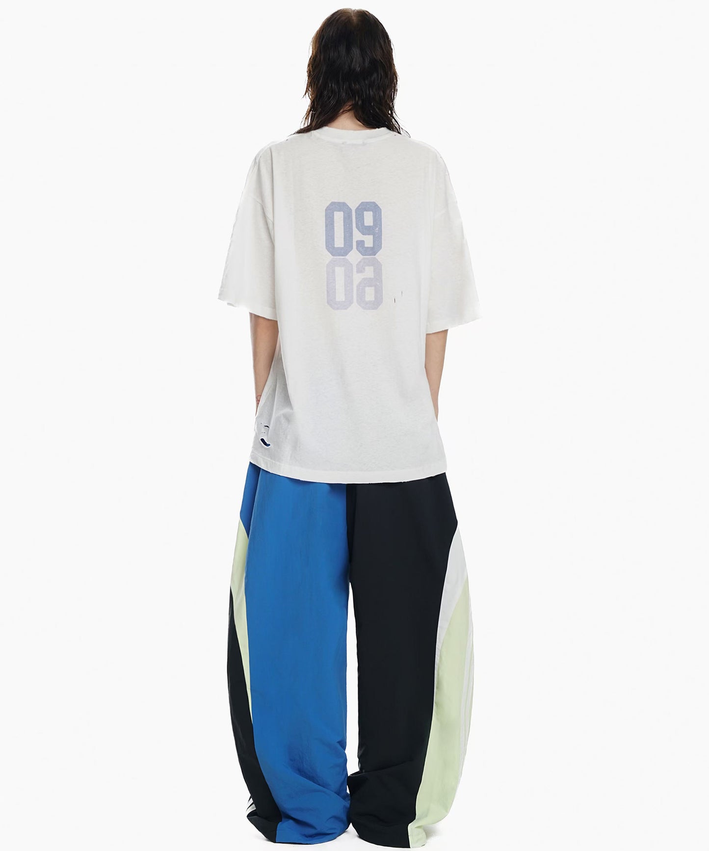 ルーズフィット サイドライン トラックパンツ XXK4318【MASONPRINCE】【2025SS】