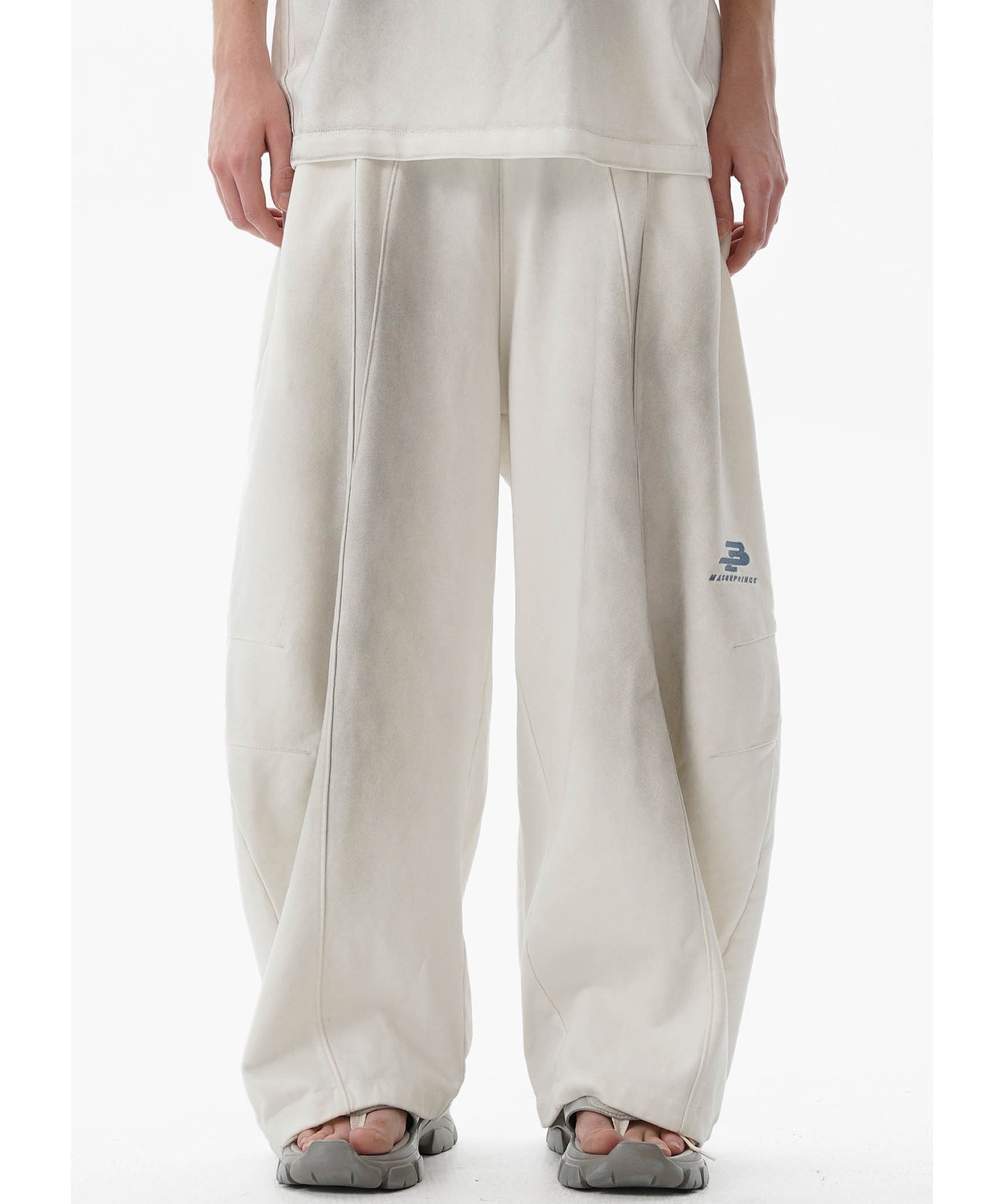ルーズフィット シンプルロゴ スウェットパンツ XXK4329【MASONPRINCE】【2025SS】
