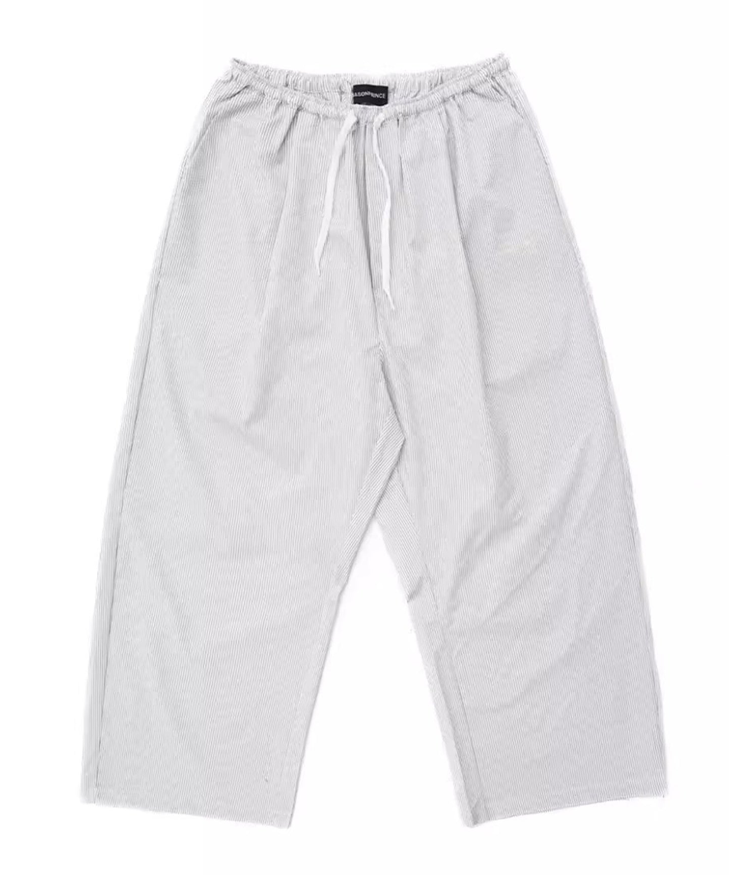 ルーズフィット ストライプ パジャマ風 パンツ XXK4343【MASONPRINCE】【2025SS】