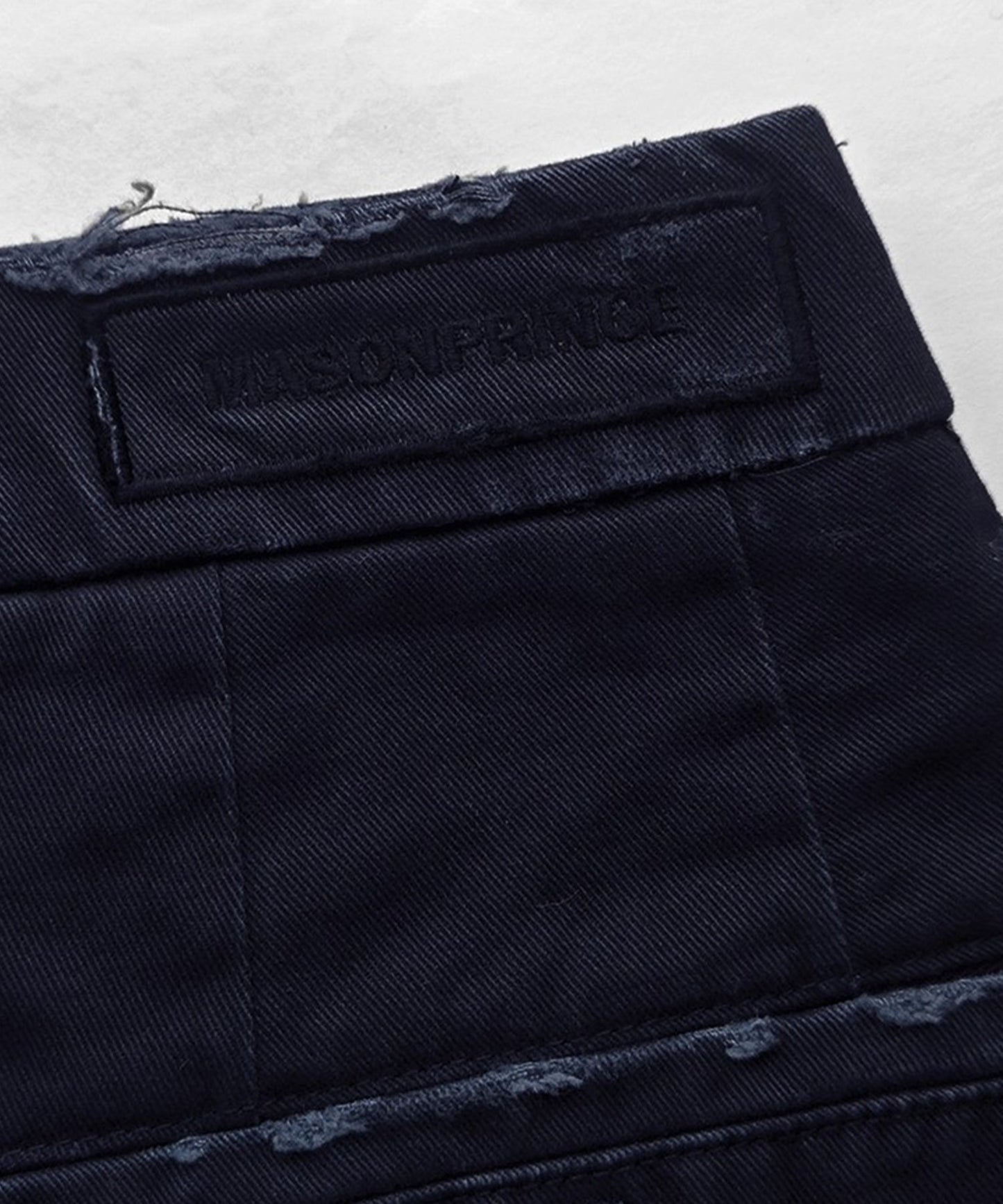 ルーズフィット ダブルプリーツ コットンワークパンツ XXK4359【MASONPRINCE】【2025AW】