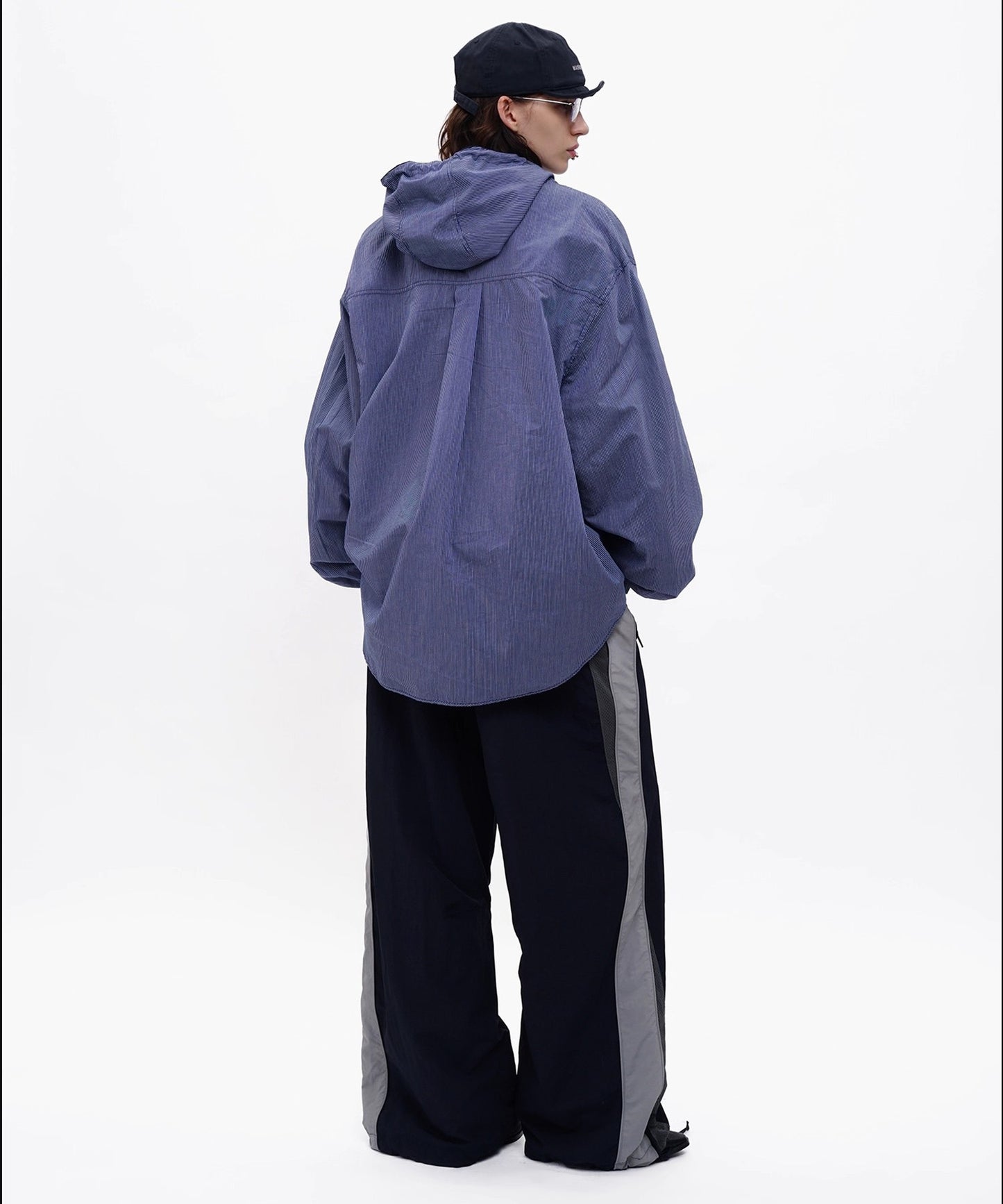 ルーズフィット サイドメッシュ トラックパンツ XXK4375【MASONPRINCE】【2025AW】