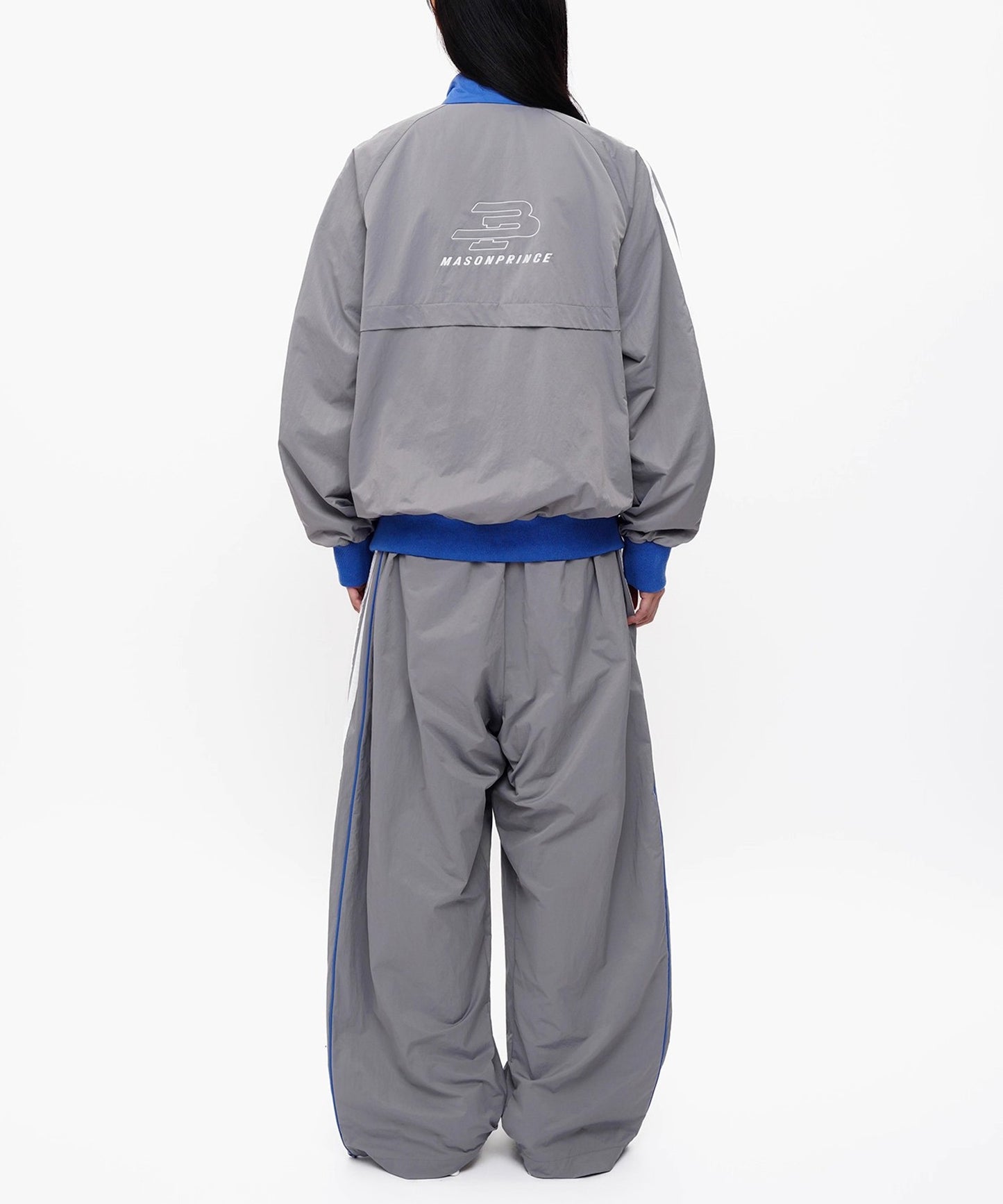 ルーズフィット サイドライン トラックパンツ XXK4376【MASONPRINCE】【2025AW】