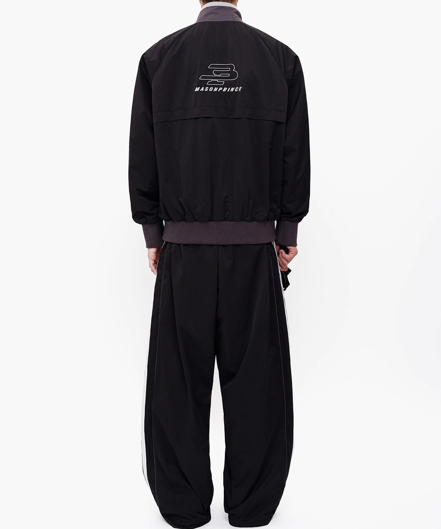 ルーズフィット サイドライン トラックパンツ XXK4376【MASONPRINCE】【2025AW】