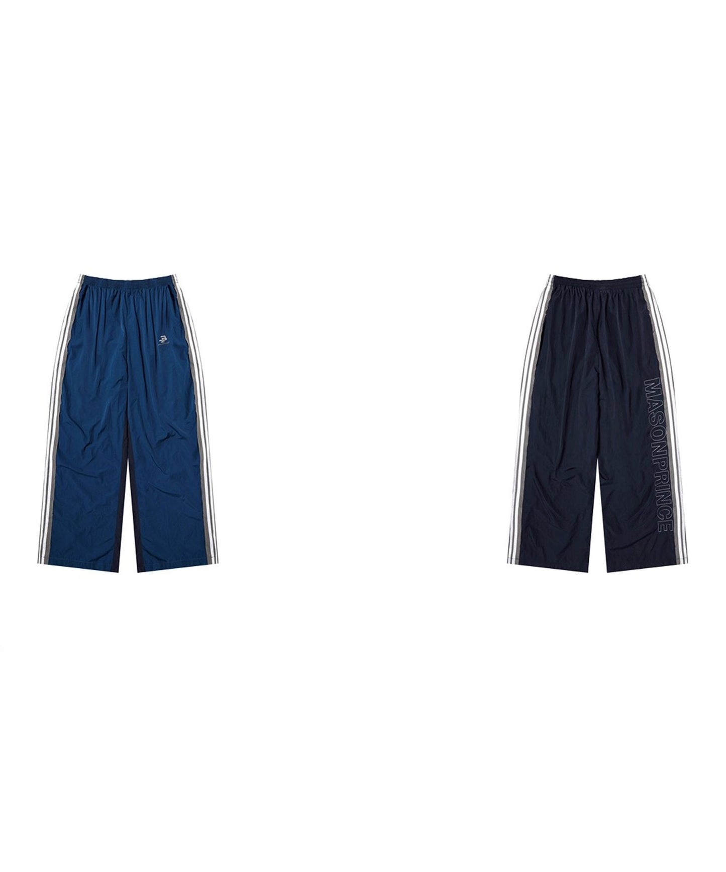 ルーズフィット サイドライン トラックパンツ XXK4380【MASONPRINCE】【2025AW】