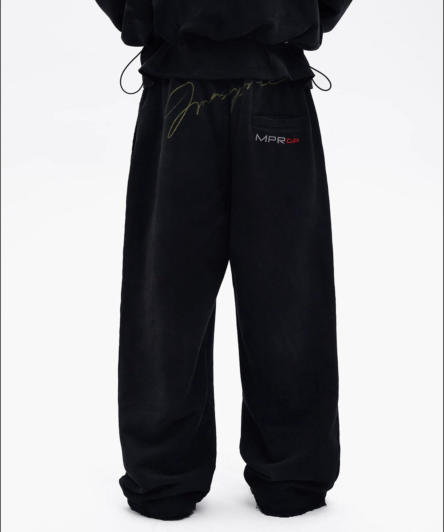 ルーズフィット レーシングデザイン スウェットパンツ XXK4394【MASONPRINCE】【2025AW】