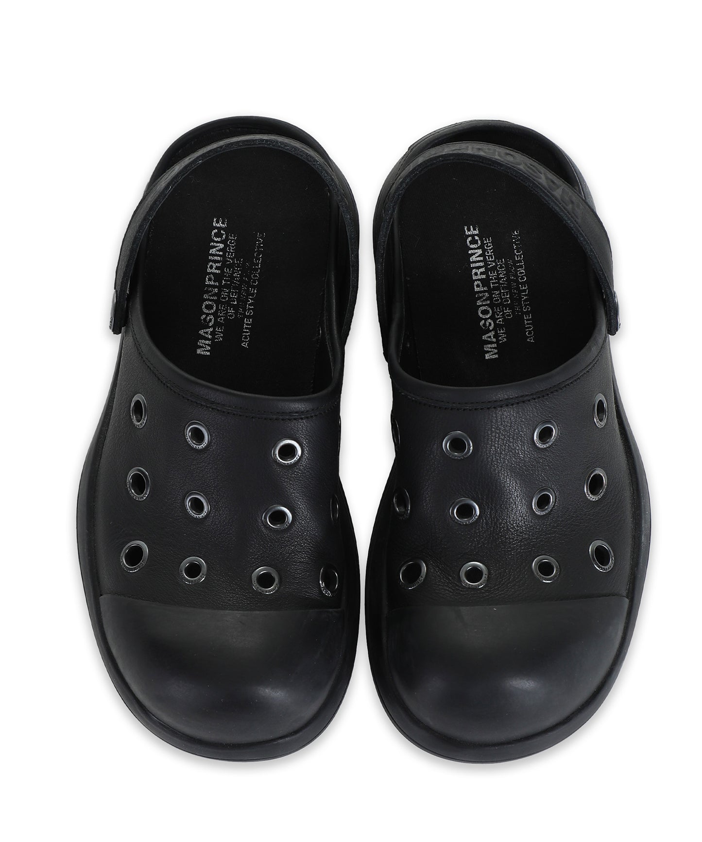 Thick-soled leather sandals/slip-ons XZ2040