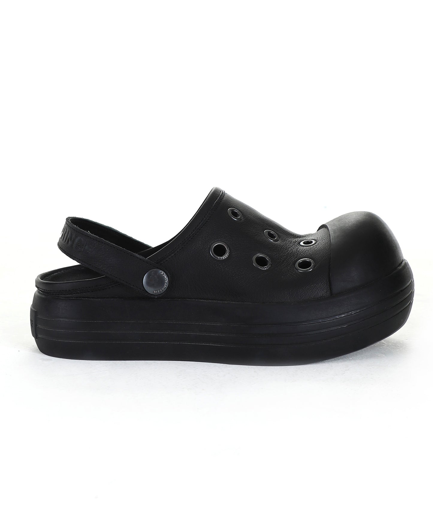Thick-soled leather sandals/slip-ons XZ2040