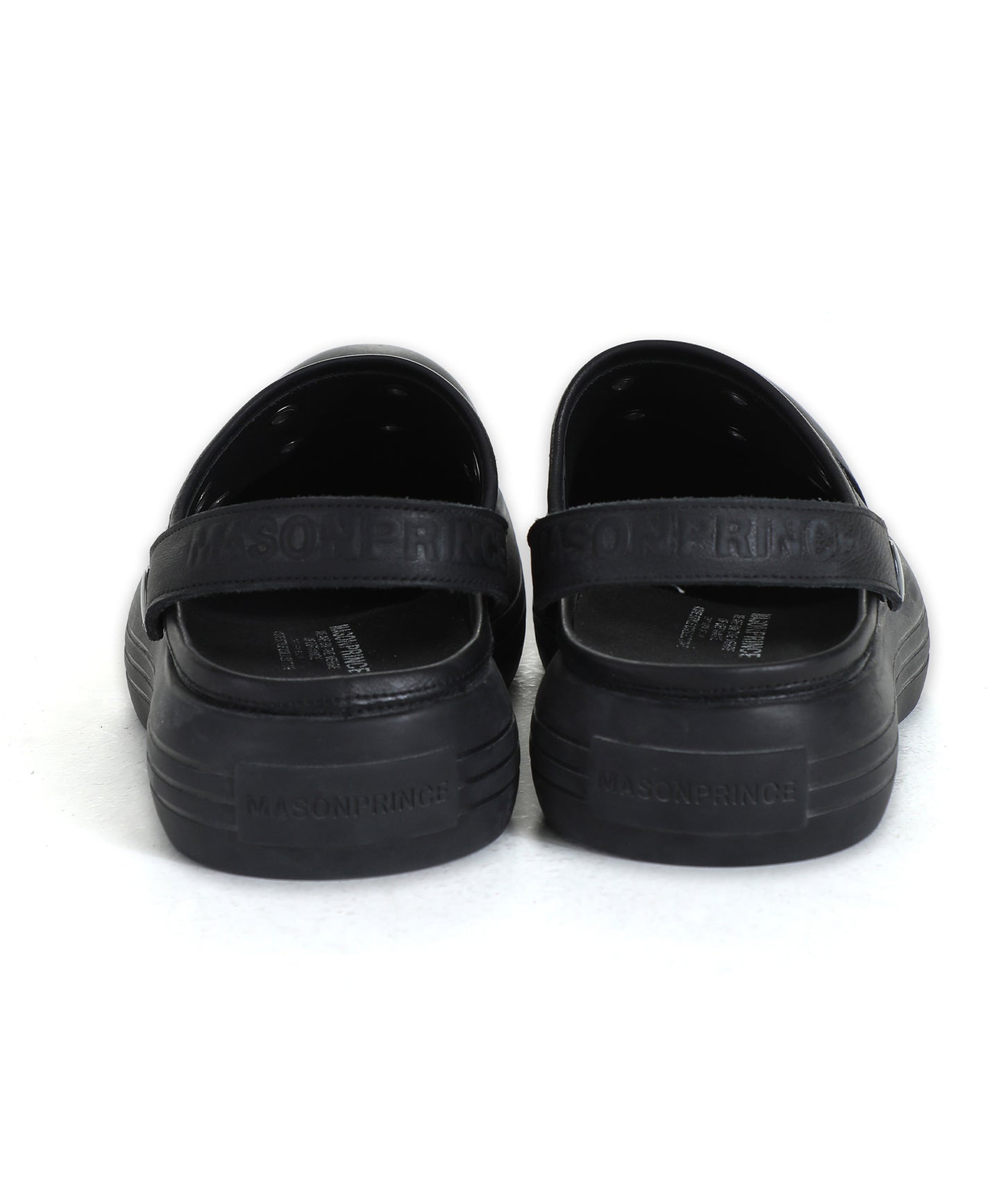 Thick-soled leather sandals/slip-ons XZ2040