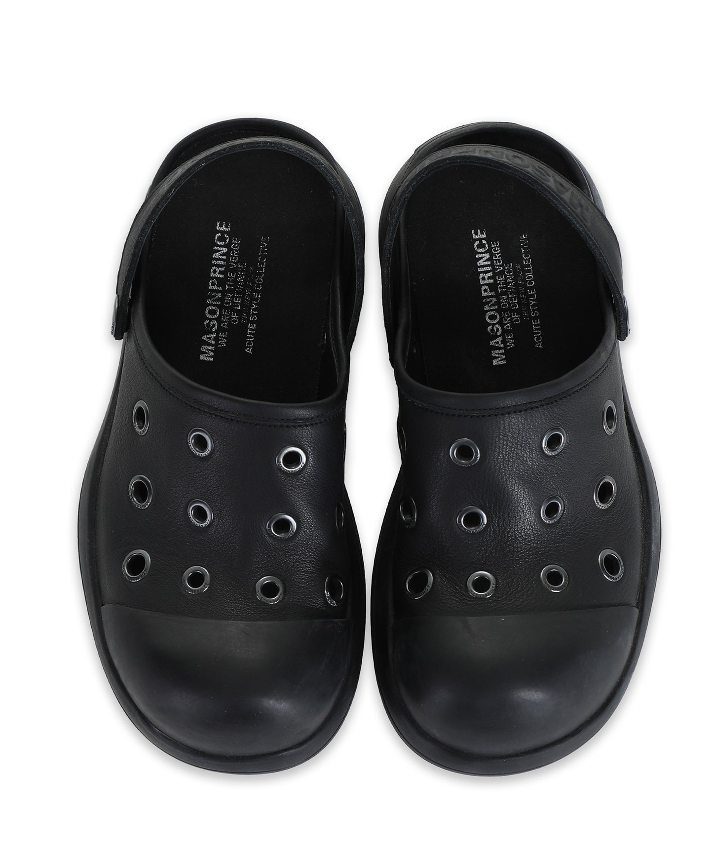 Thick-soled leather sandals/slip-ons XZ2040
