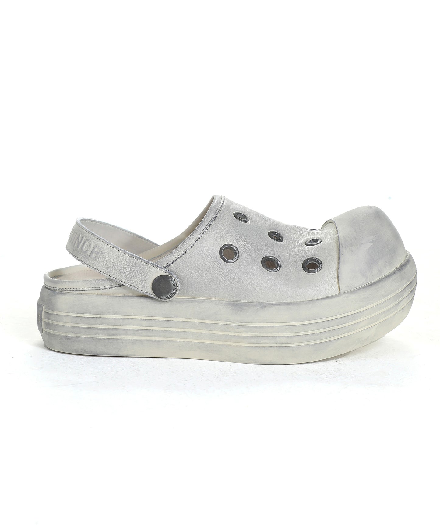 Thick-soled leather sandals/slip-ons XZ2040
