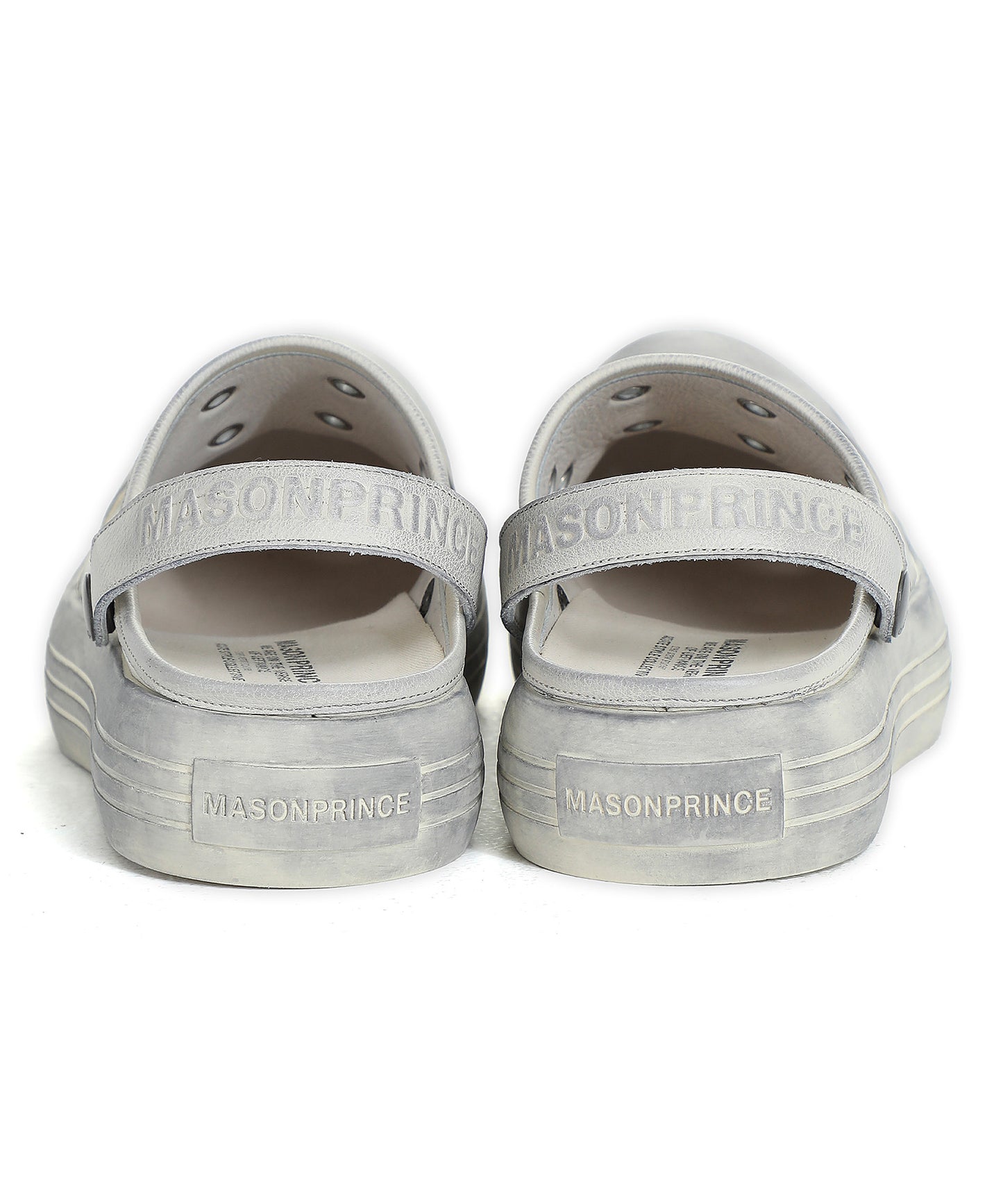 Thick-soled leather sandals/slip-ons XZ2040