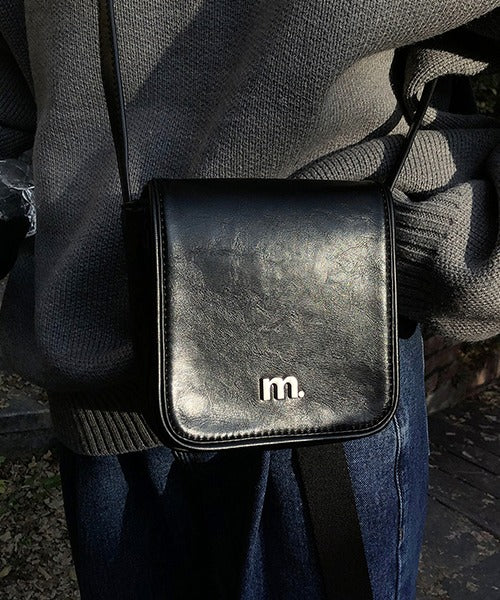 PUレザーミニショルダーバッグ BB1935 【MASONPRINCE】